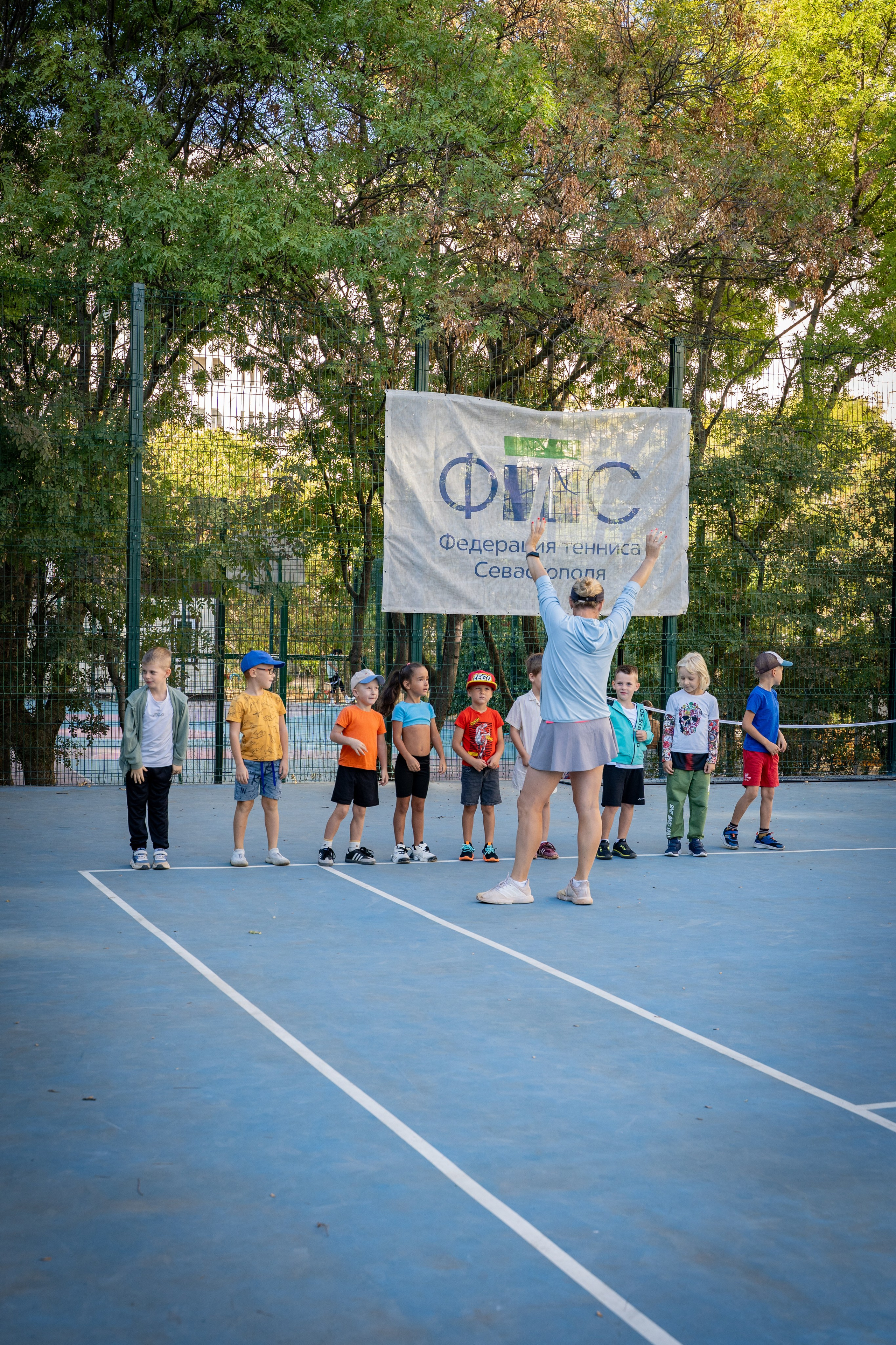 Федерация тенниса Севастополь. Малыши. Анастасия Дунаева. Фотограф в Севастополе