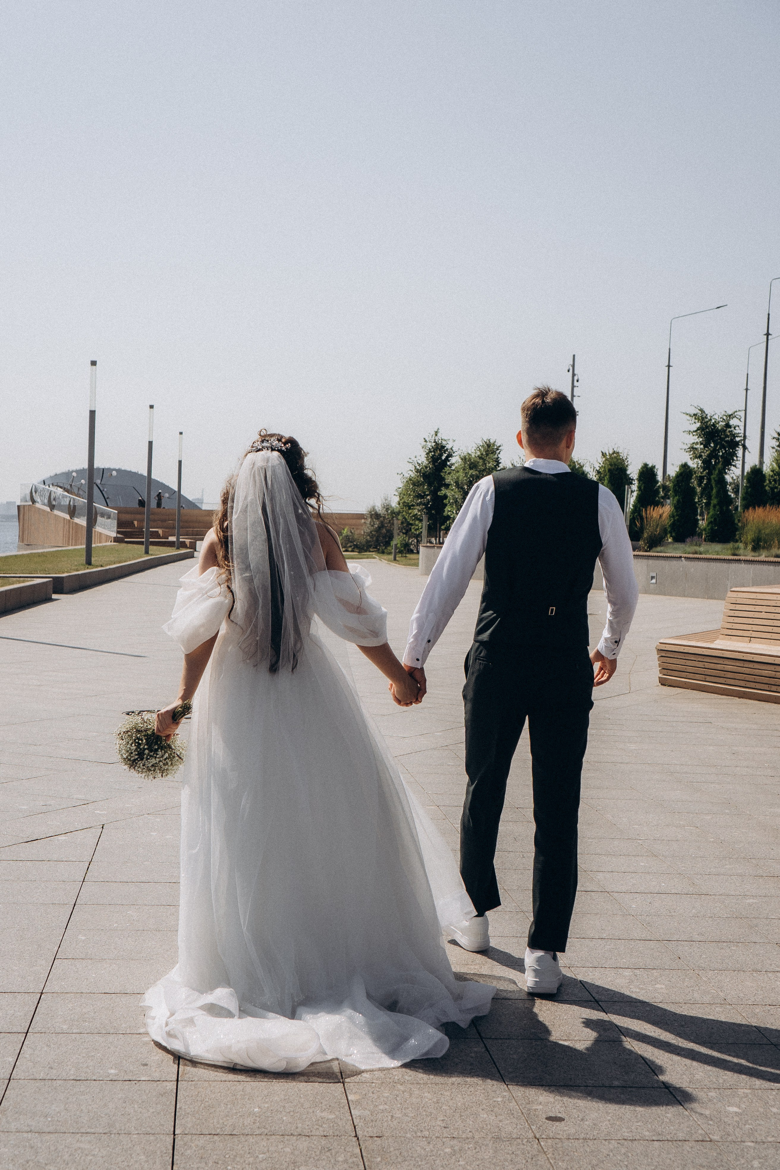 СВАДЕБНАЯ СЬЕМК В ПАРКЕ 300-ЛЕТИЯ. Профессиональный фотограф, Санкт-Петербург — Виктория Богомолова