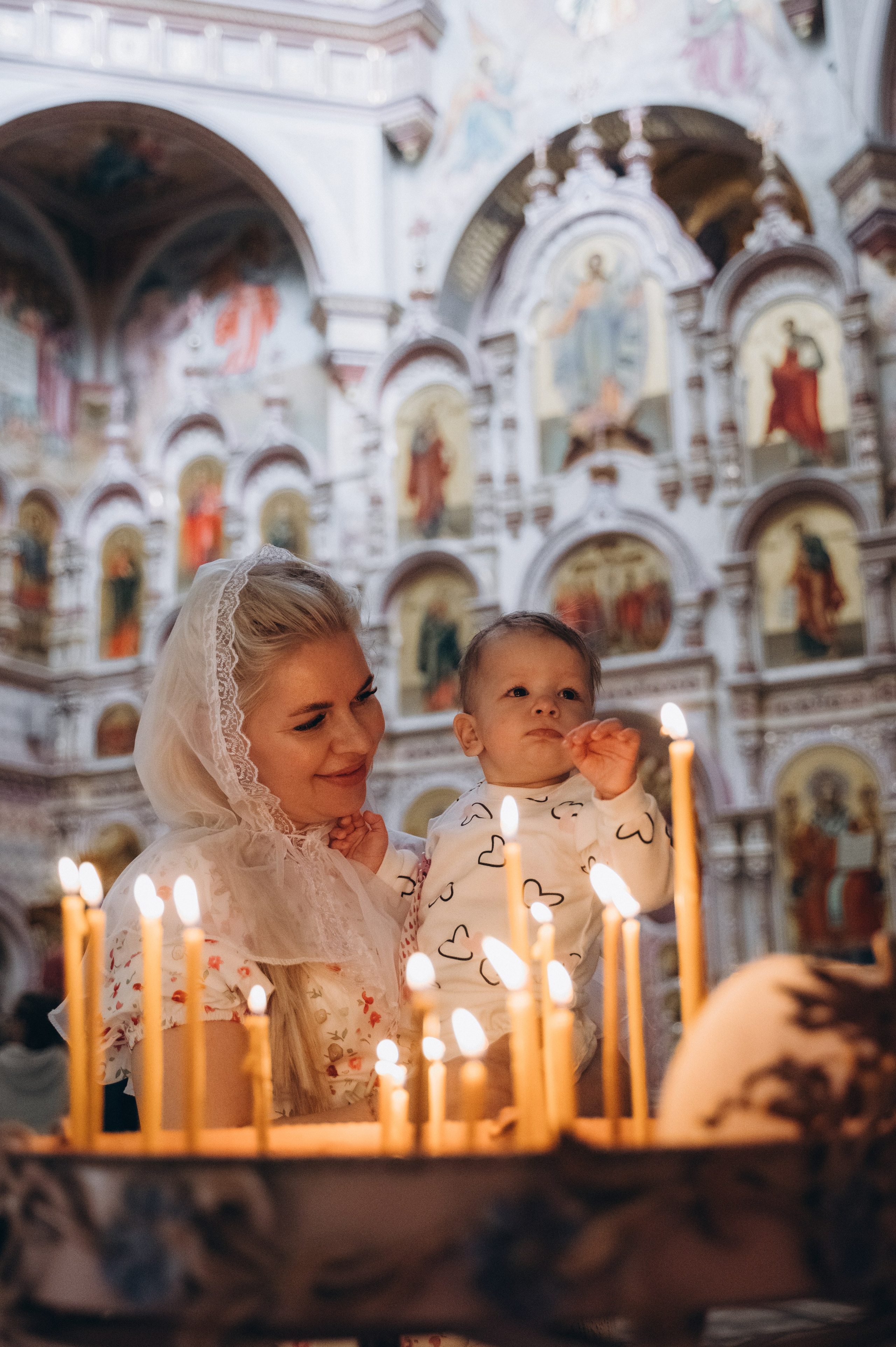 Крещение Миланы (Храм Всех Святых). Семейный фотограф в Минске Дарья Дреко