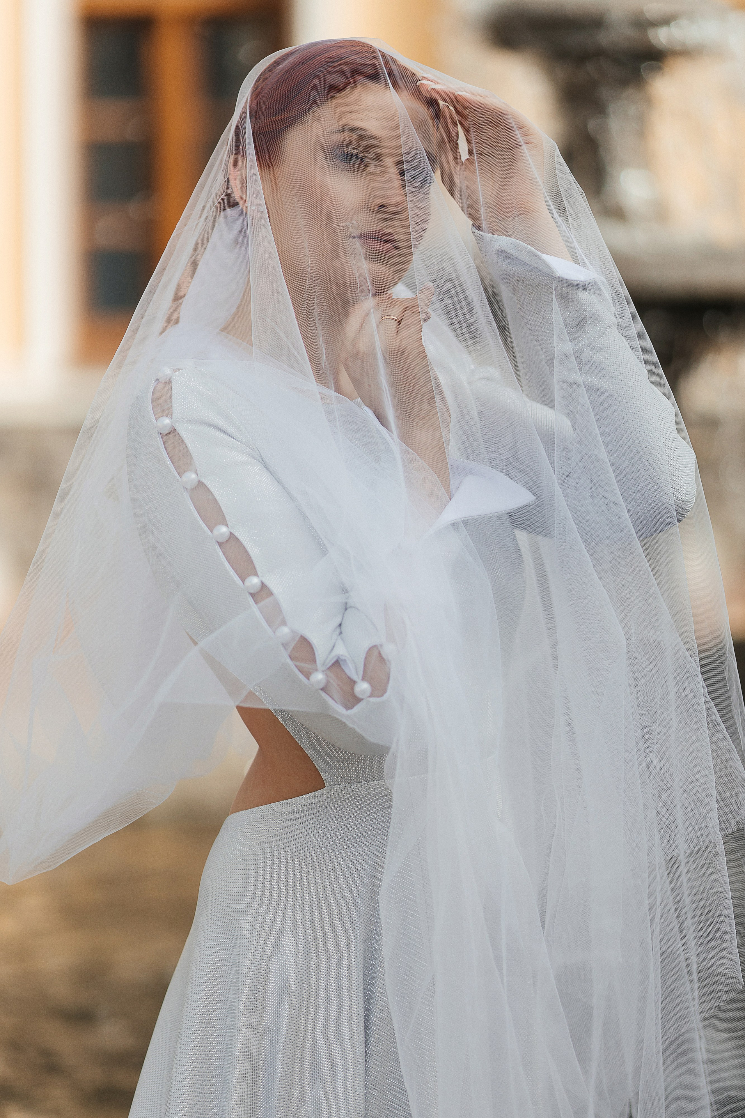 Фотосъемка невесты в эксклюзивном свадебном платье. Олег Сверчков | Свадебный фотограф Вологда