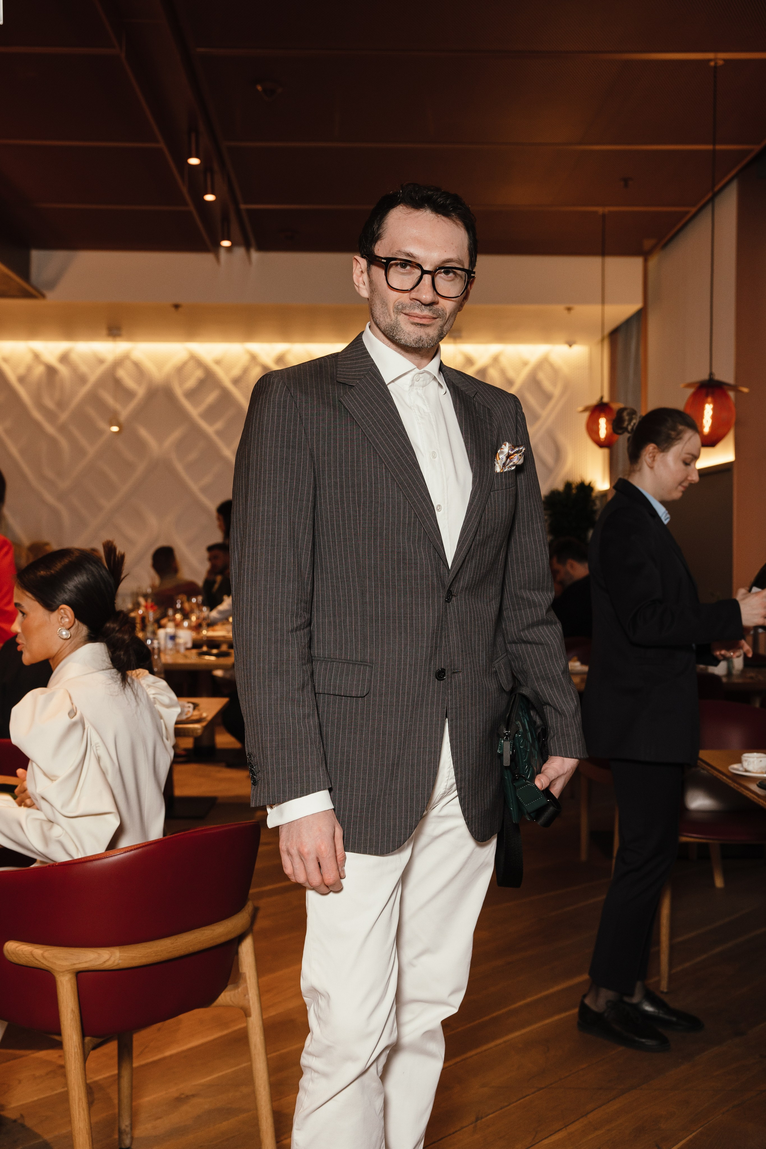 Презентация Russian Fashion Dom в ресторане Shagal. Контент фотограф в Москве и области Елена Кулакова