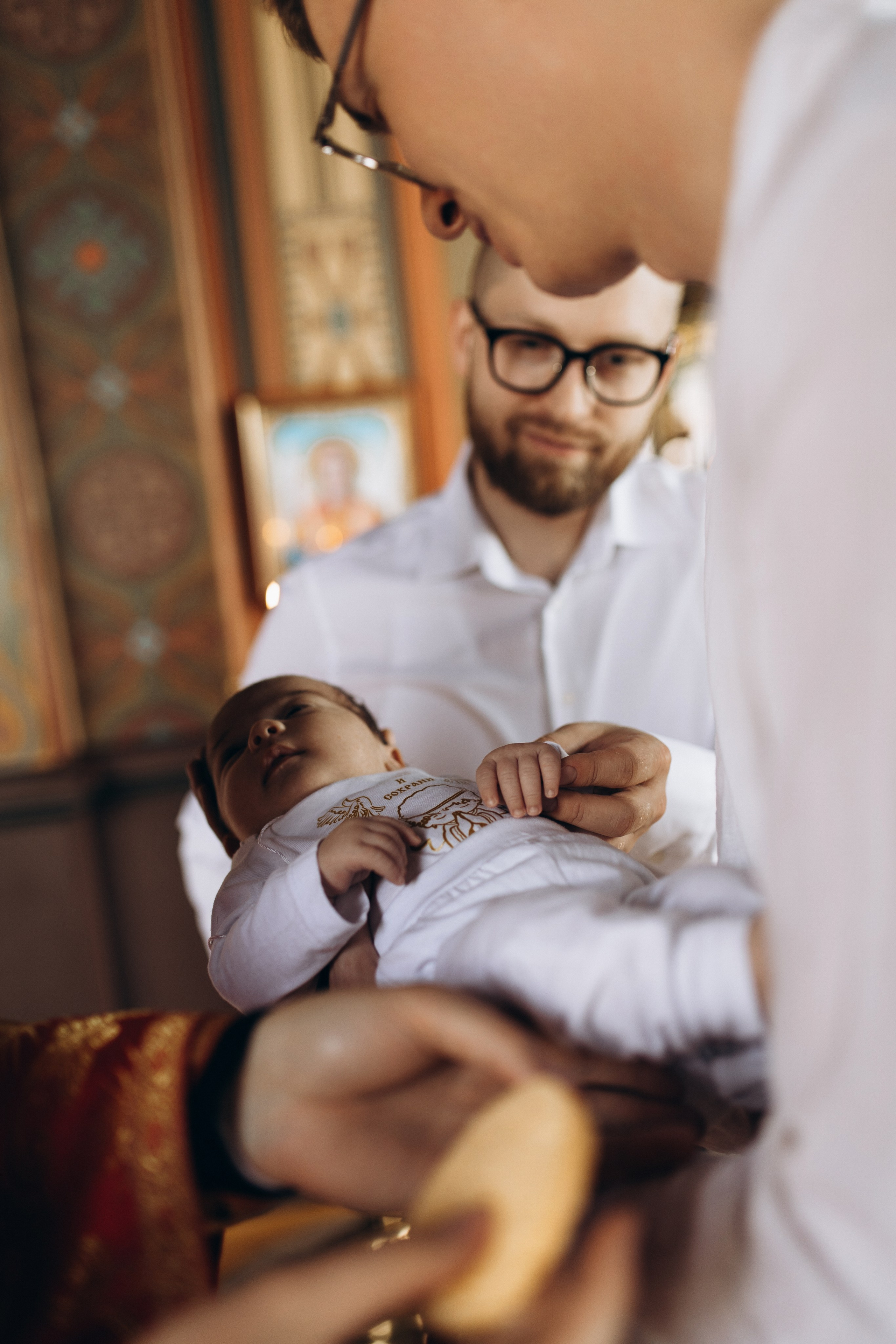 Крещение Лёвы. Самый теплый фотограф в Краснодаре Рябоконь Ксения