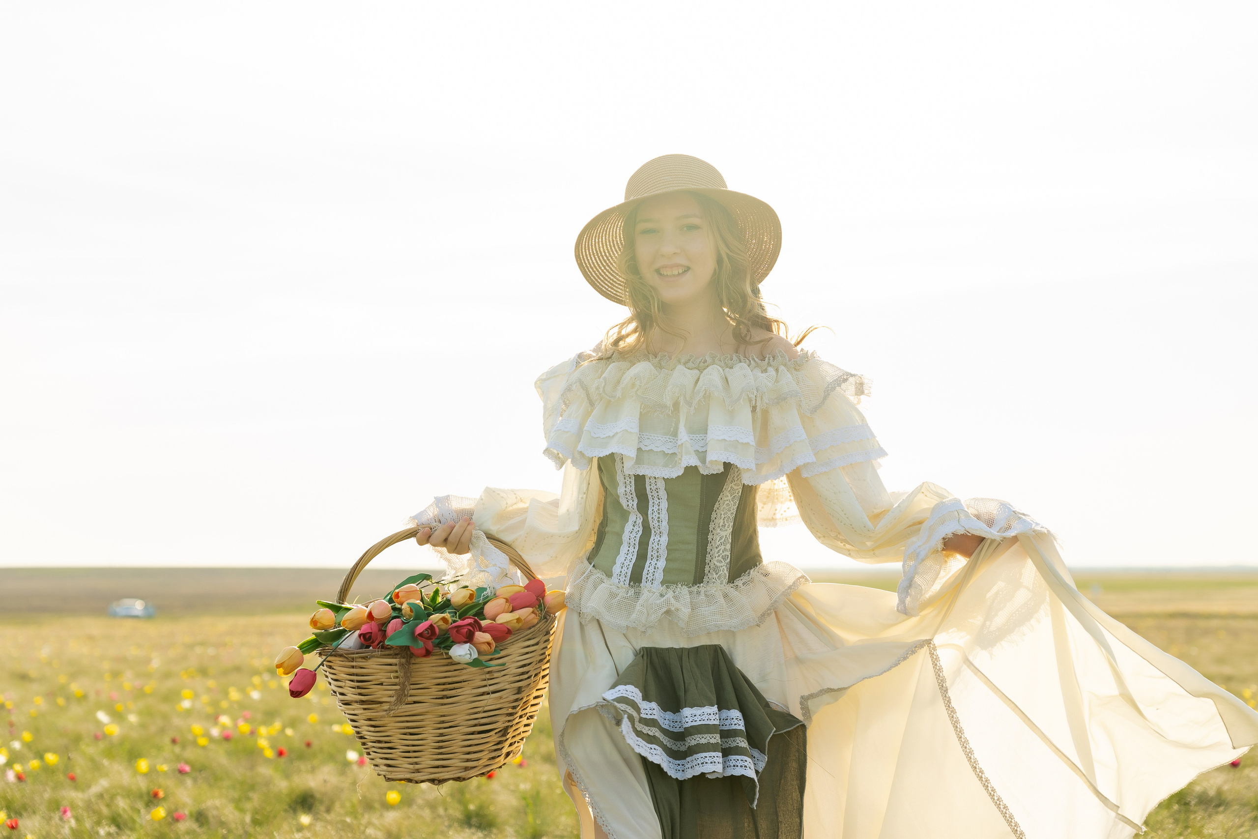 Фотосессия в поле. Фотограф Саратов/Энгельс