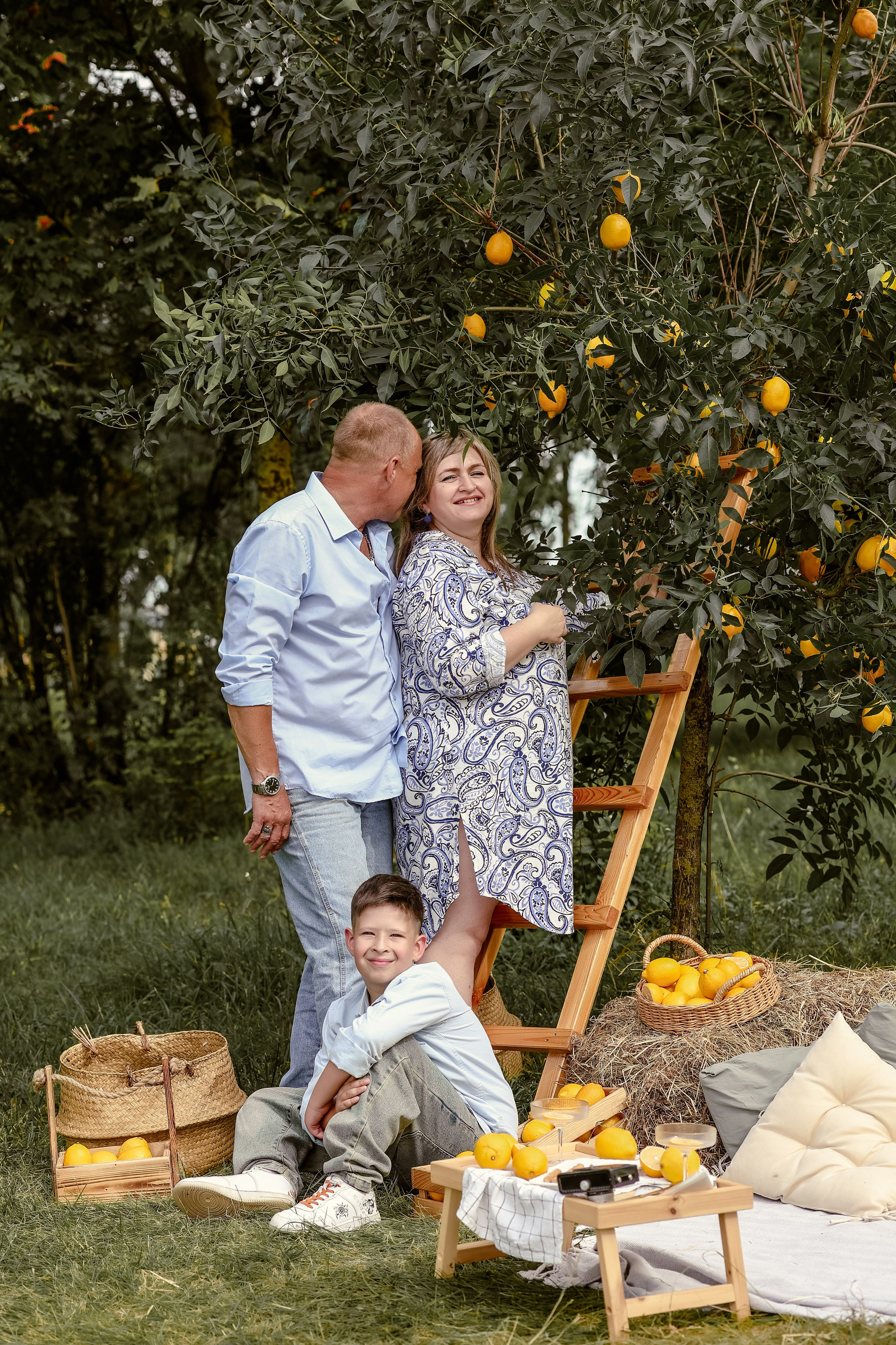 Марина с семьей. Фотограф Гавриленко Светлана