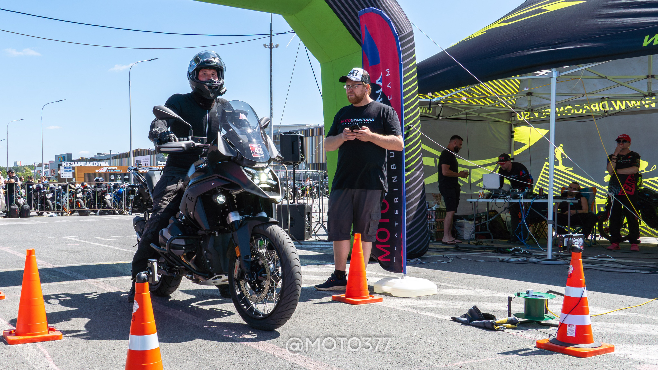 Motogymkhana CUP 1 Ekat 2025. Moto377