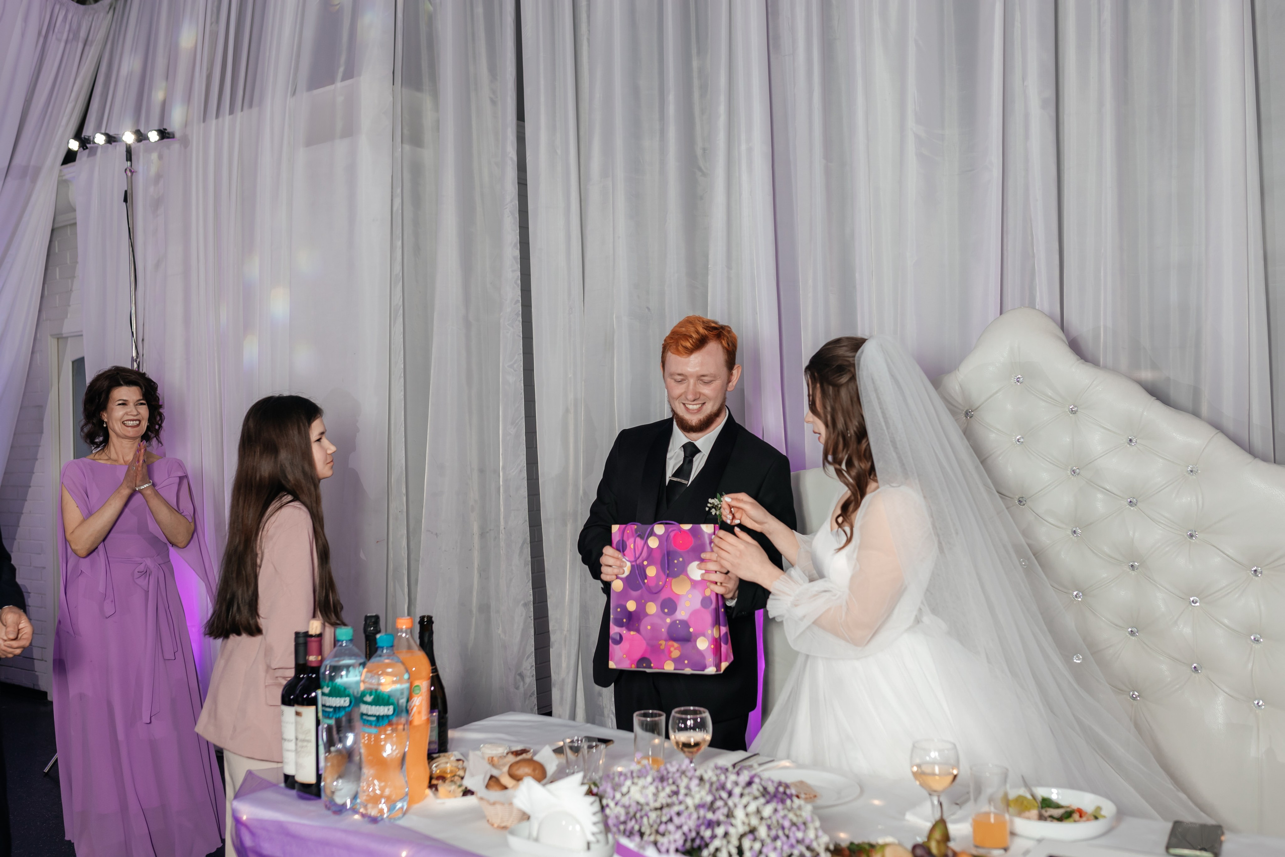 Свадьба Михаила и Эльвиры. Банкет. Марина Шаймухаметова. Фотограф в Уфе