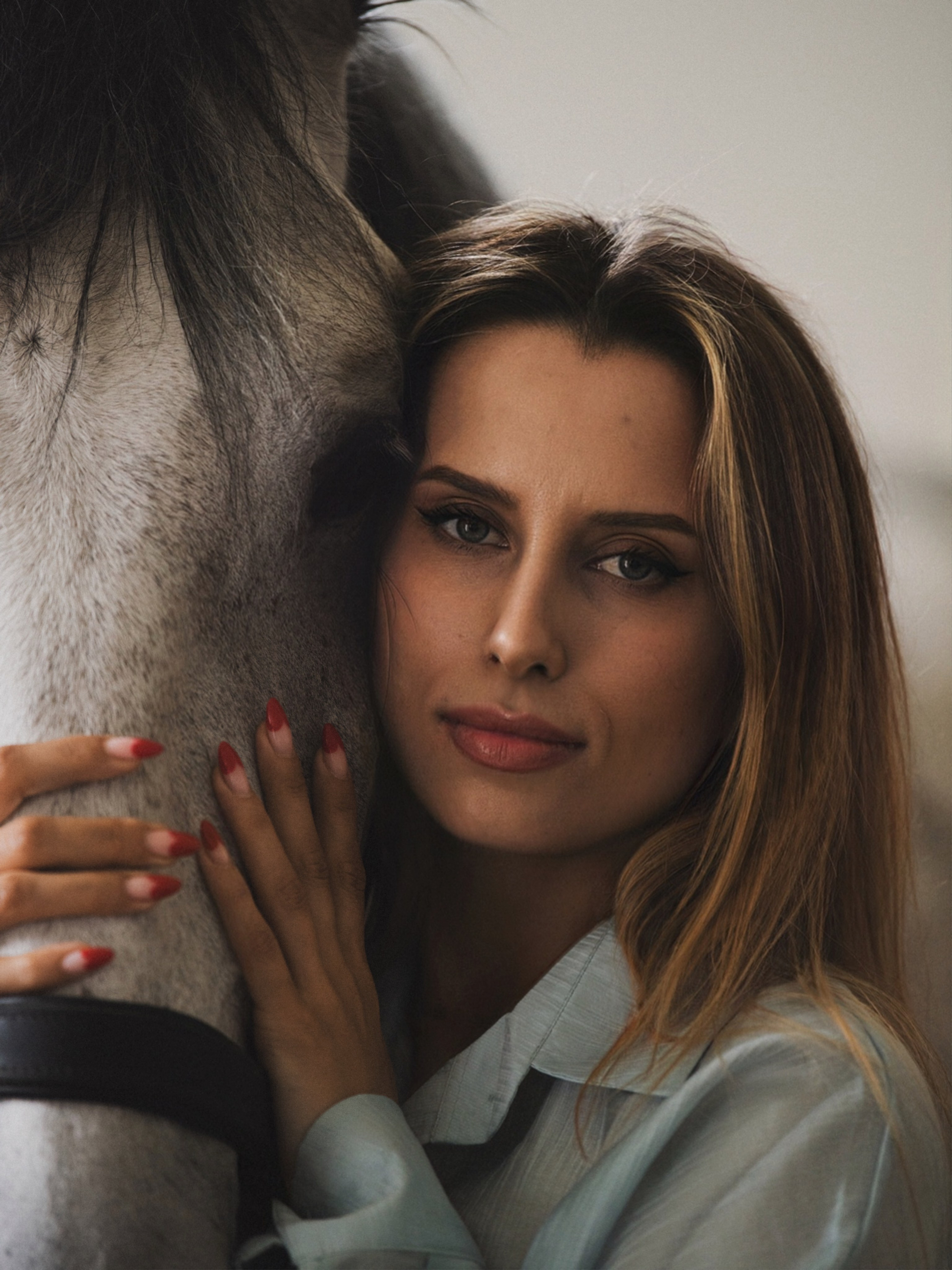 Портрет с лошадью — конная фотосессия