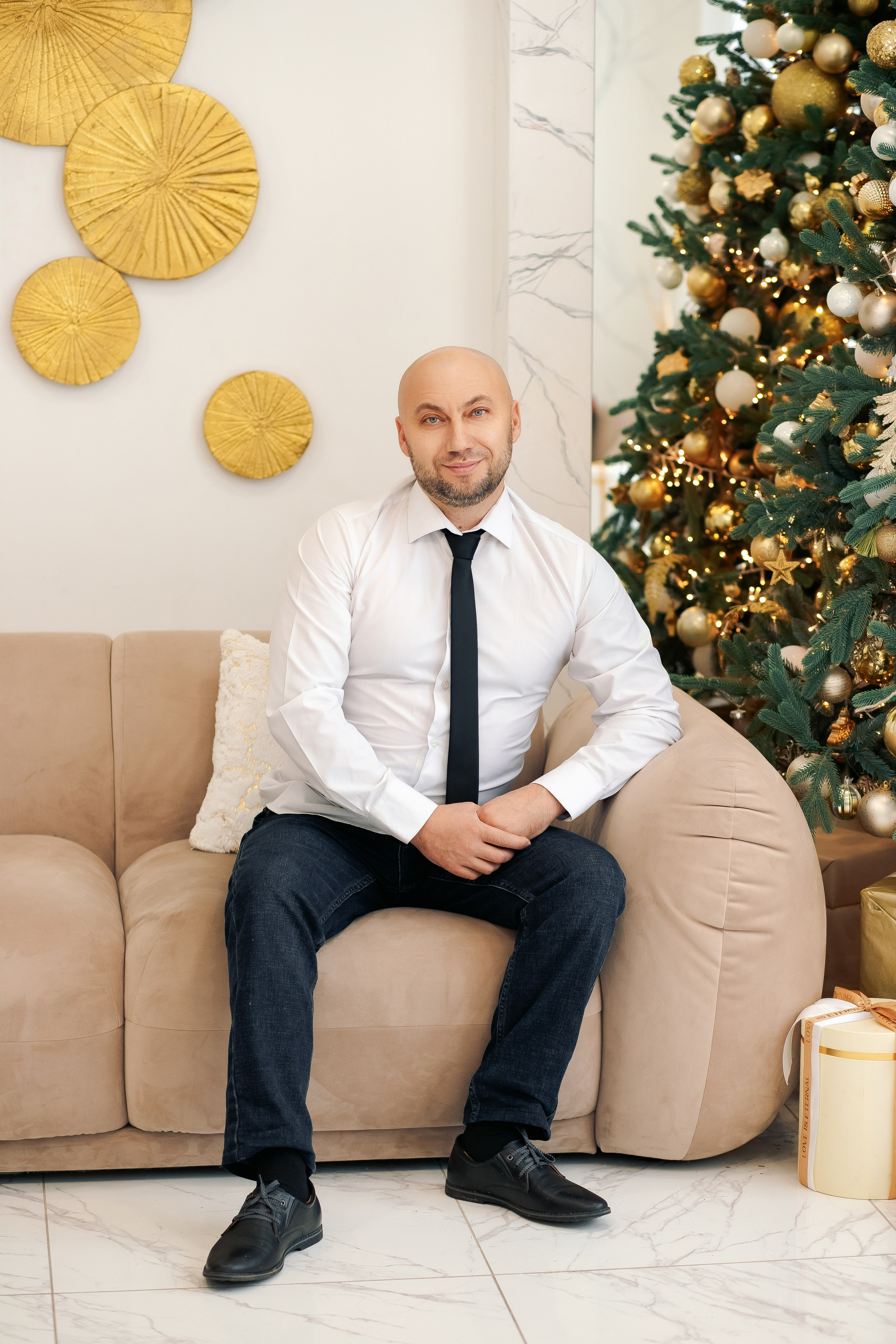 Новогодняя фотосессия в студии. Фотограф в Санкт-Петербурге, Анна Скворцова