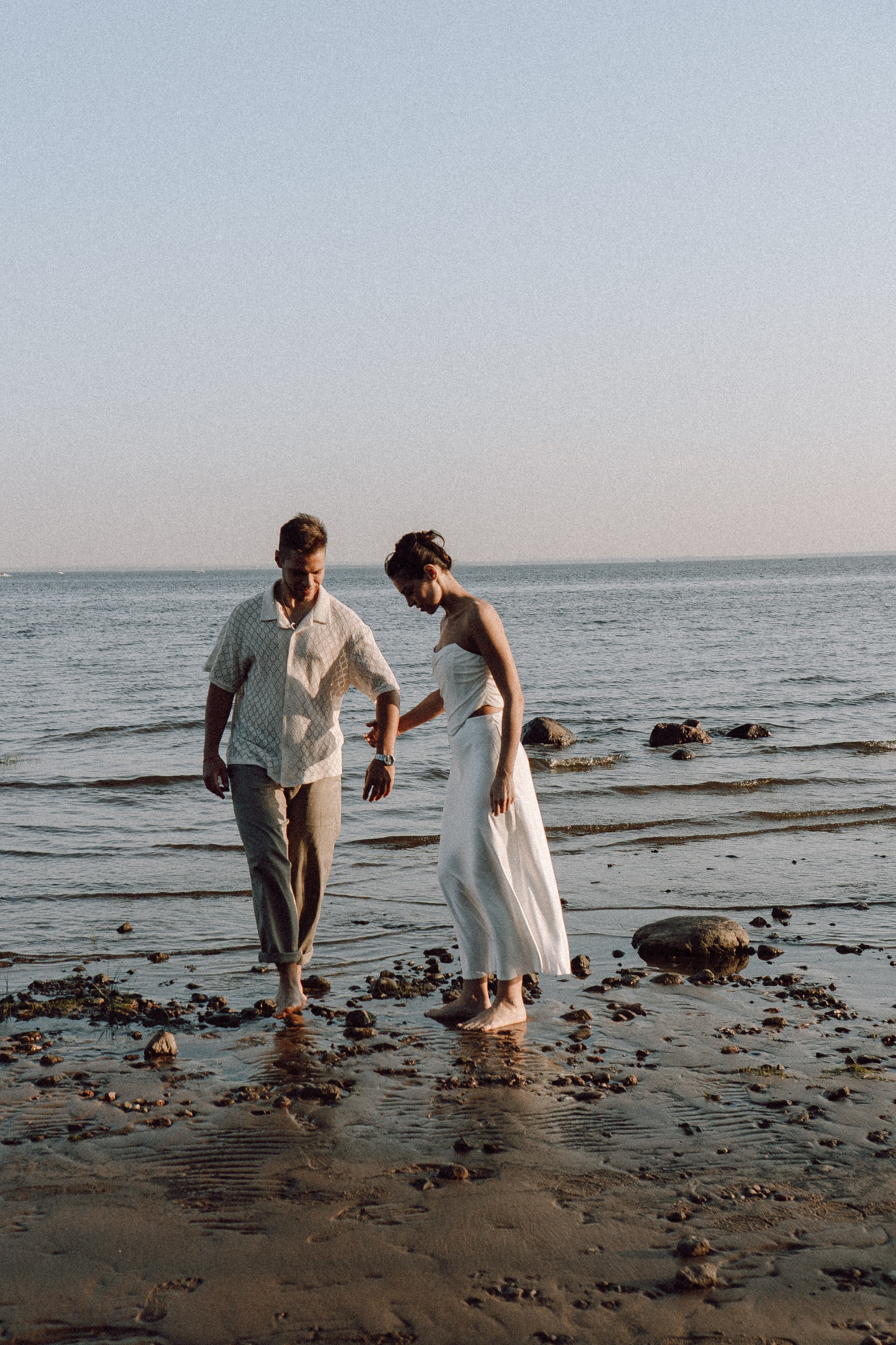 СВАДЕБНАЯ ФОТОСЕССИЯ ВЫЕЗДНОЙ ЦЕРЕМОНИИ (ФИНСКИЙ ЗАЛИВ). Профессиональный фотограф, Санкт-Петербург — Виктория Богомолова