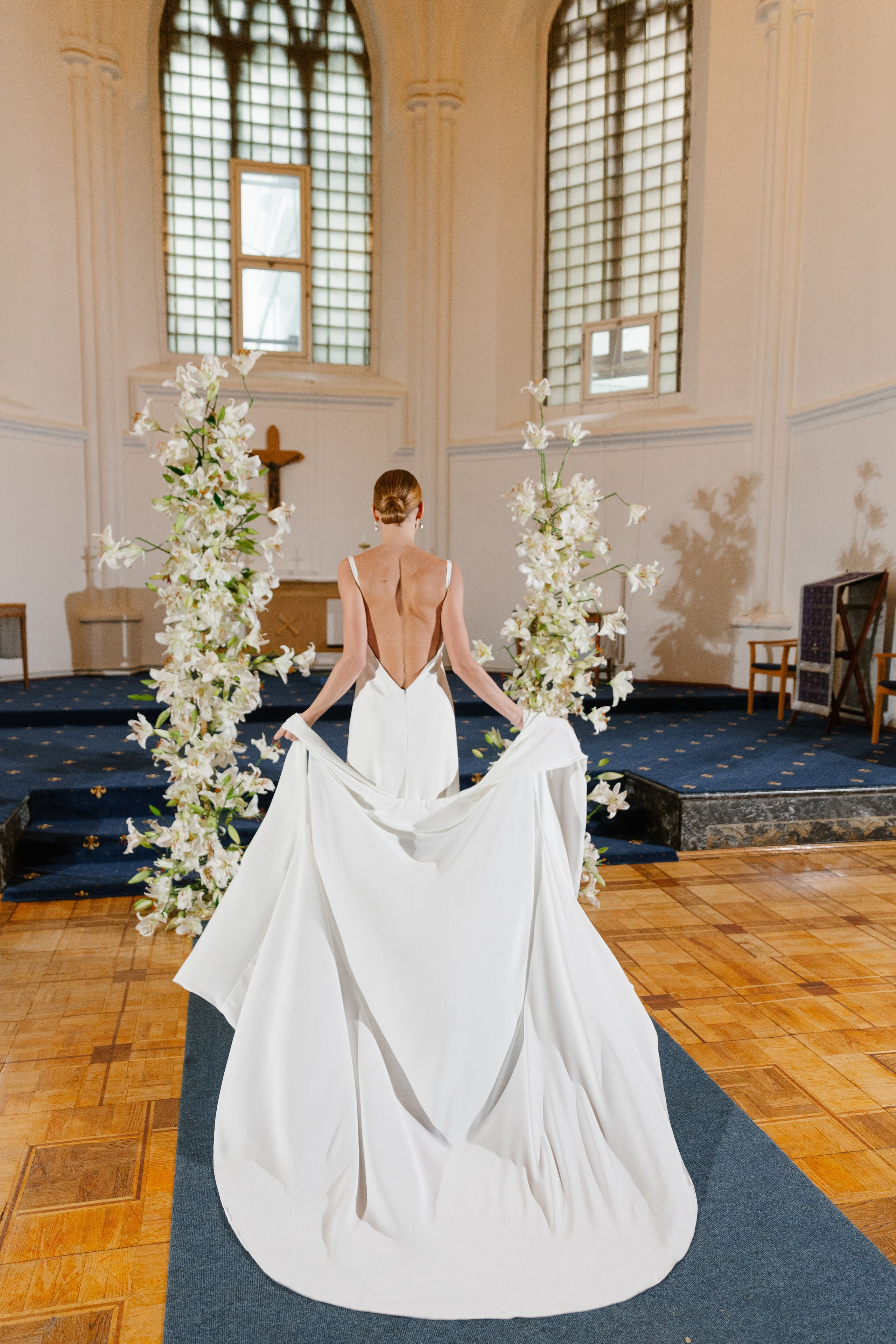Съёмка в католической церкви. Свадебный фотограф Полина Панина