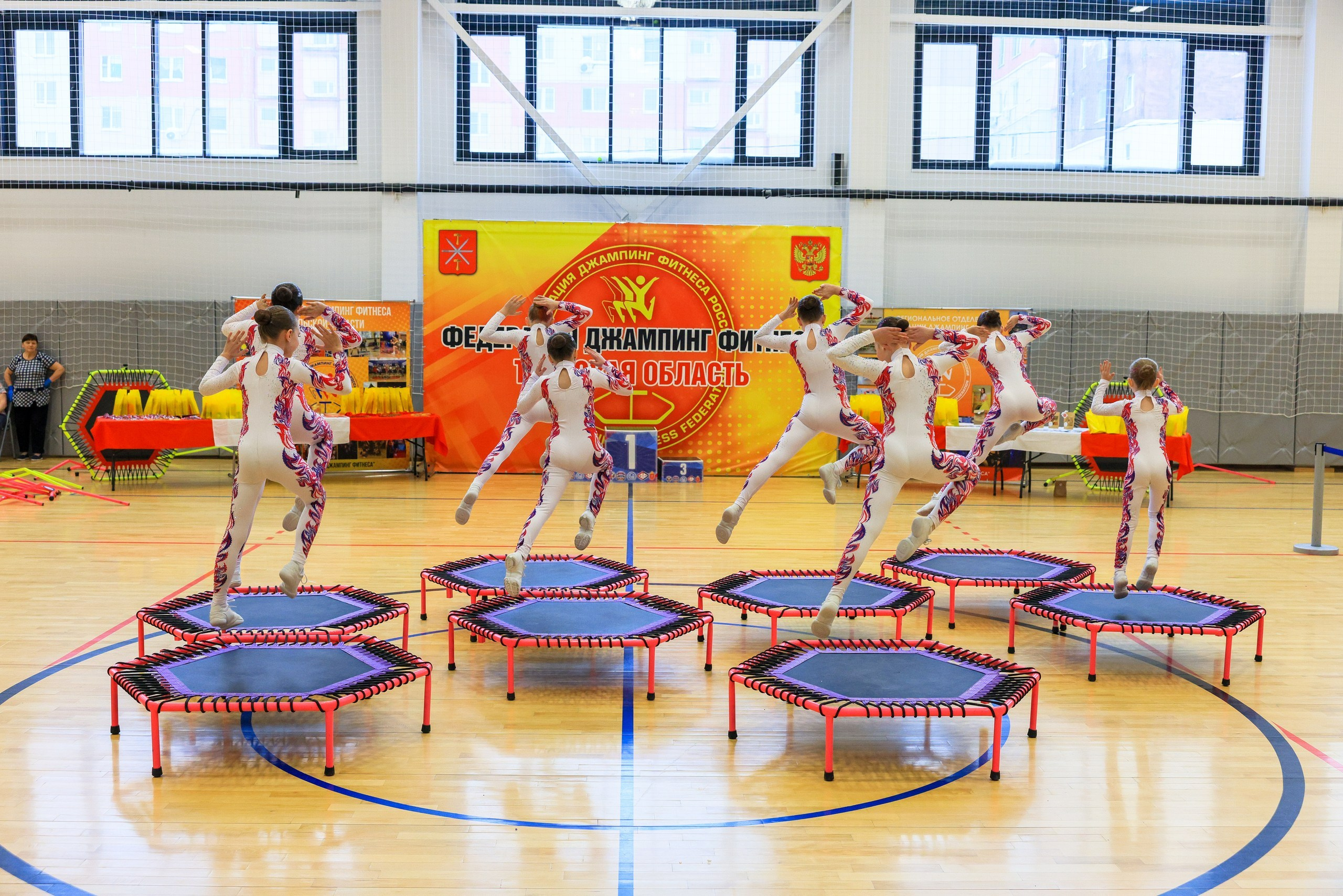 Фитнес Джампинг Соренования ЦФО. Фотограф в Туле Крупский АнДРей. Фотостудия «КАДР71» в Туле