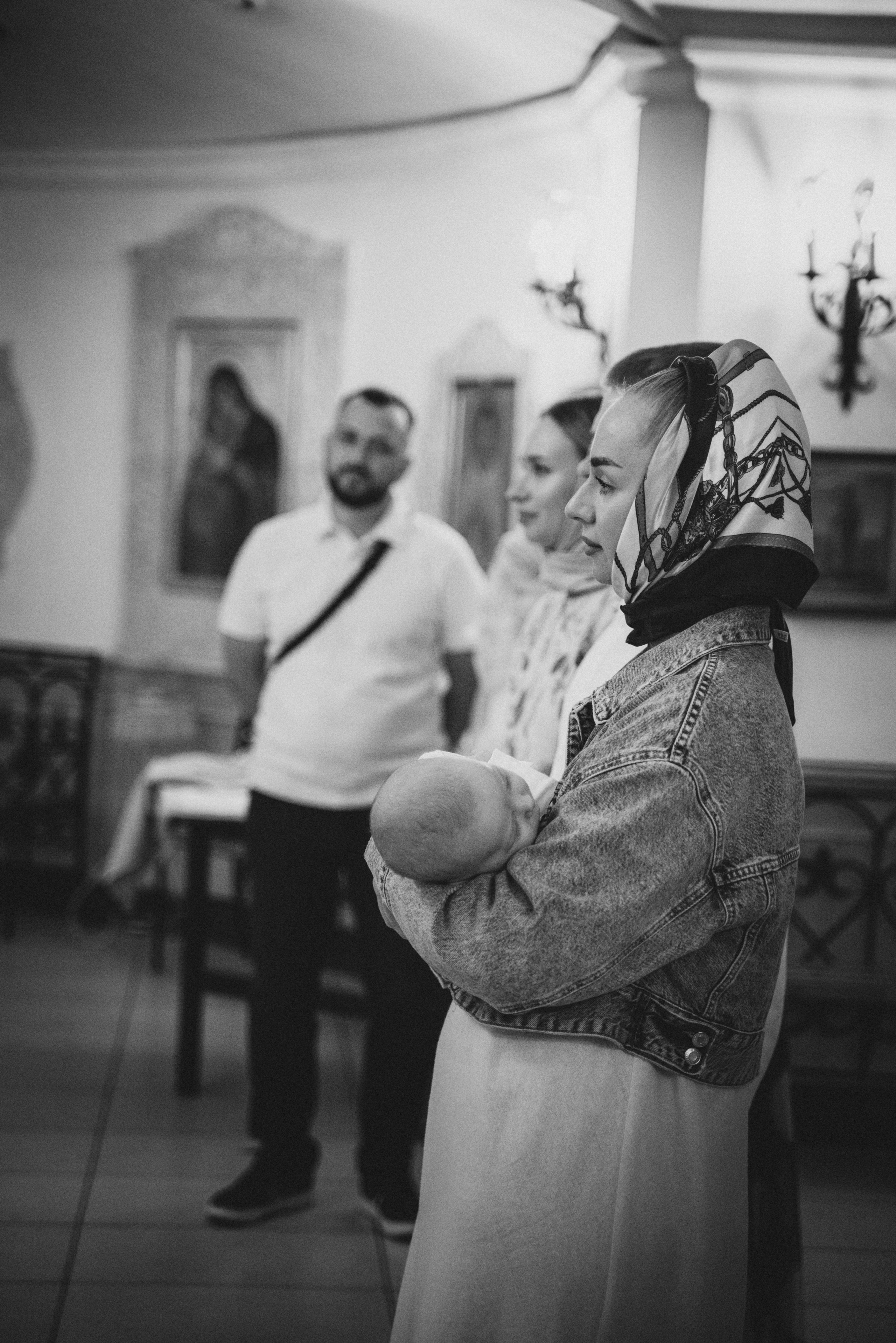 Крещение Максима (Криптовый храм в честь собора Новомучеников). Семейный фотограф в Минске Дарья Дреко