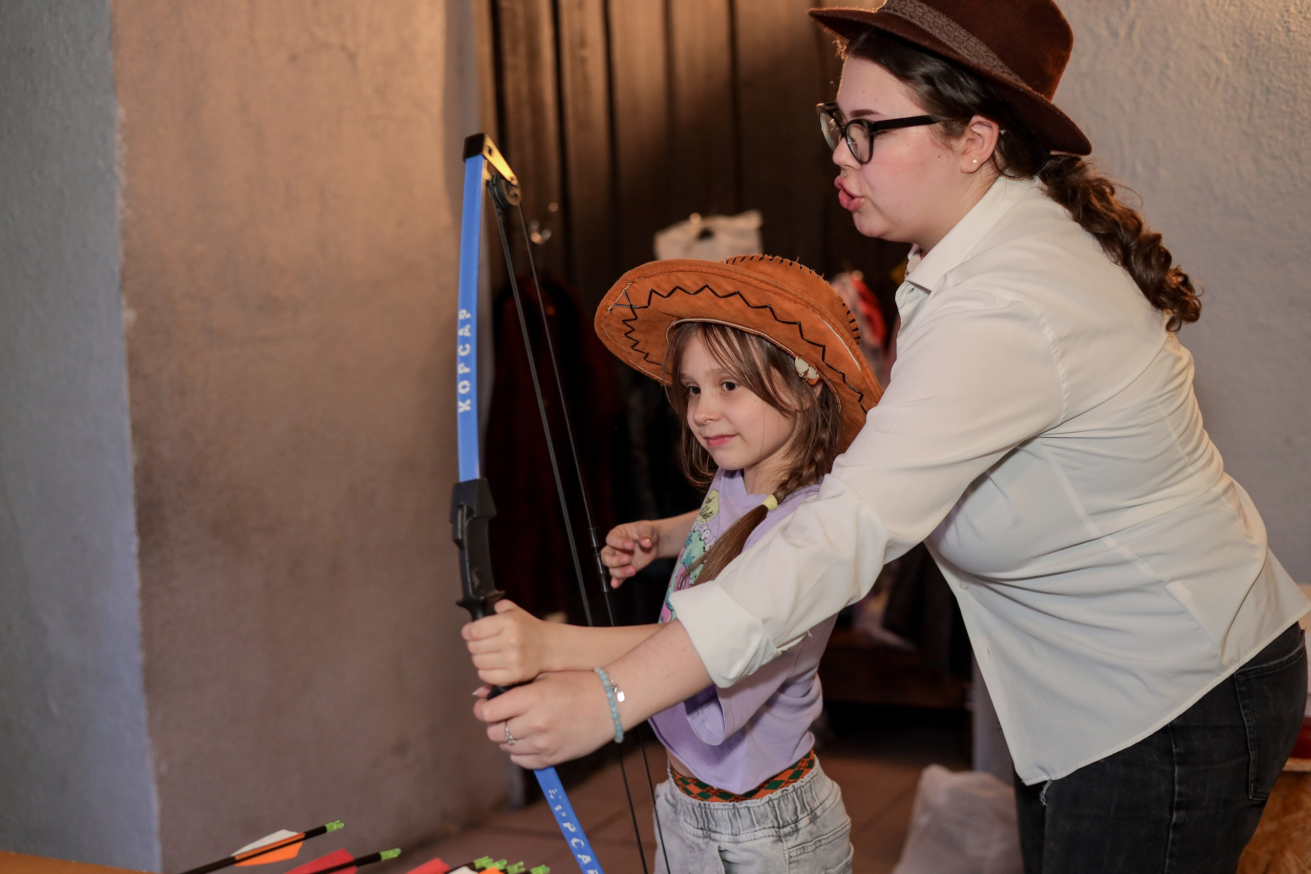 День рождение в стрелковом клубе. Фотограф Надршина Лилия