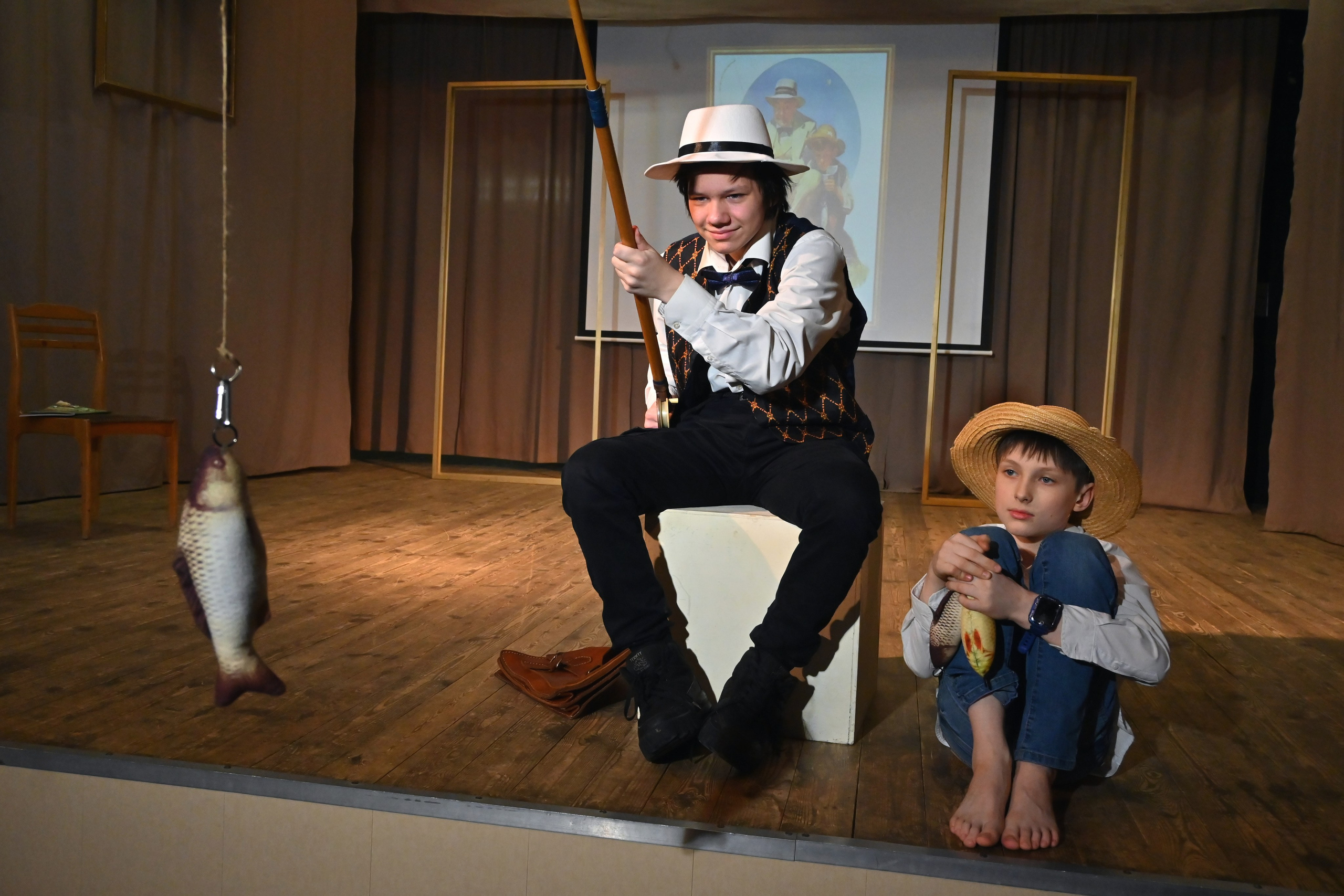 Юные театралы 09.02.2024. Профессиональный фотограф в Москве Алёна Котова