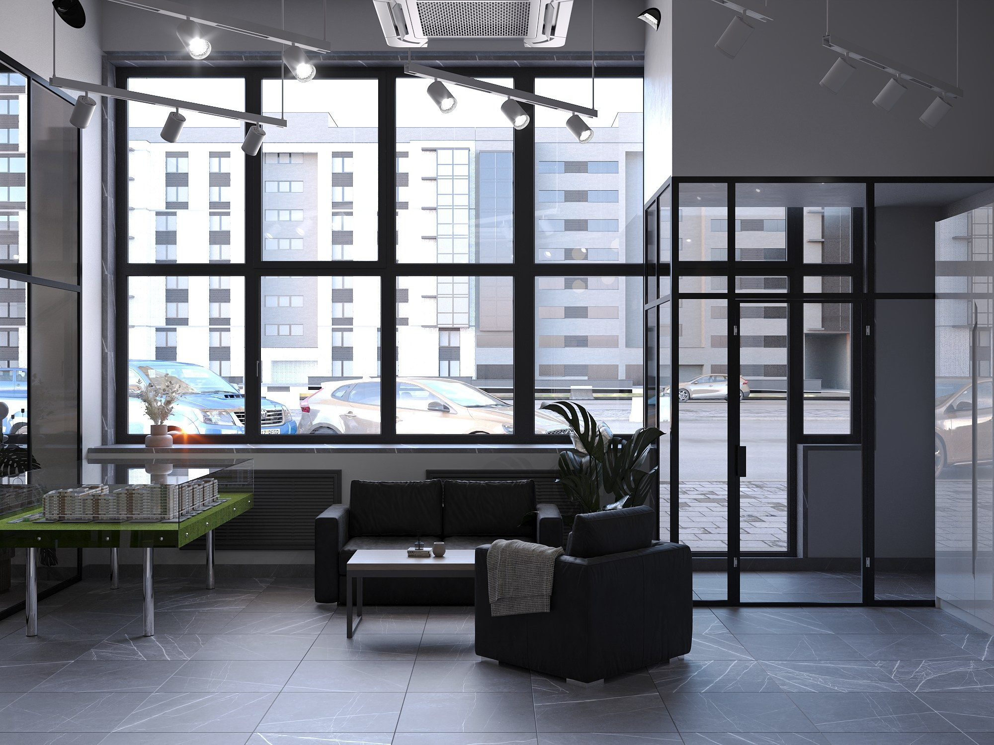 Офис компании Голос Челябиснк. БК студия дизайна интерьера