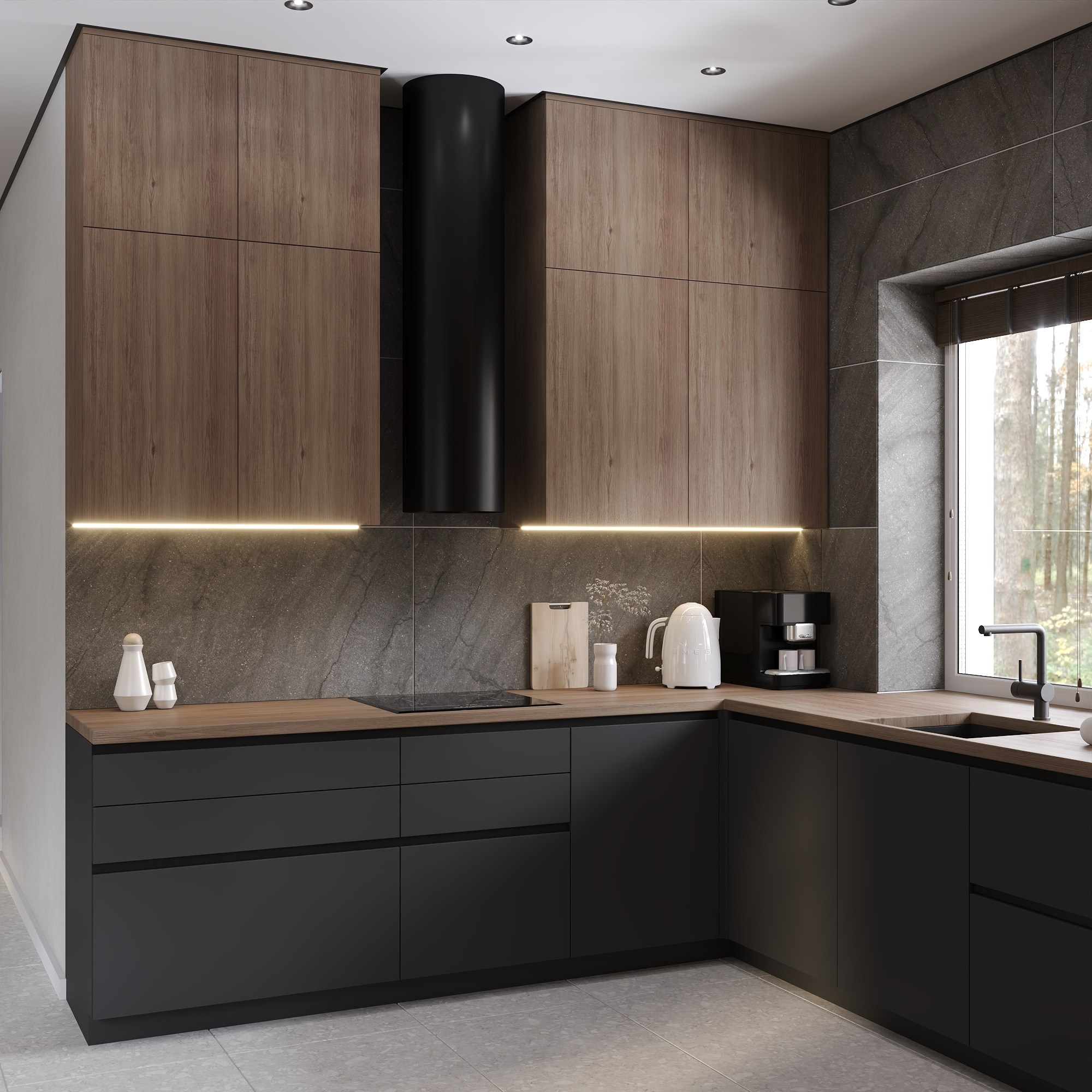 Пос. Береговой жилой дом 135 м². БК студия дизайна интерьера