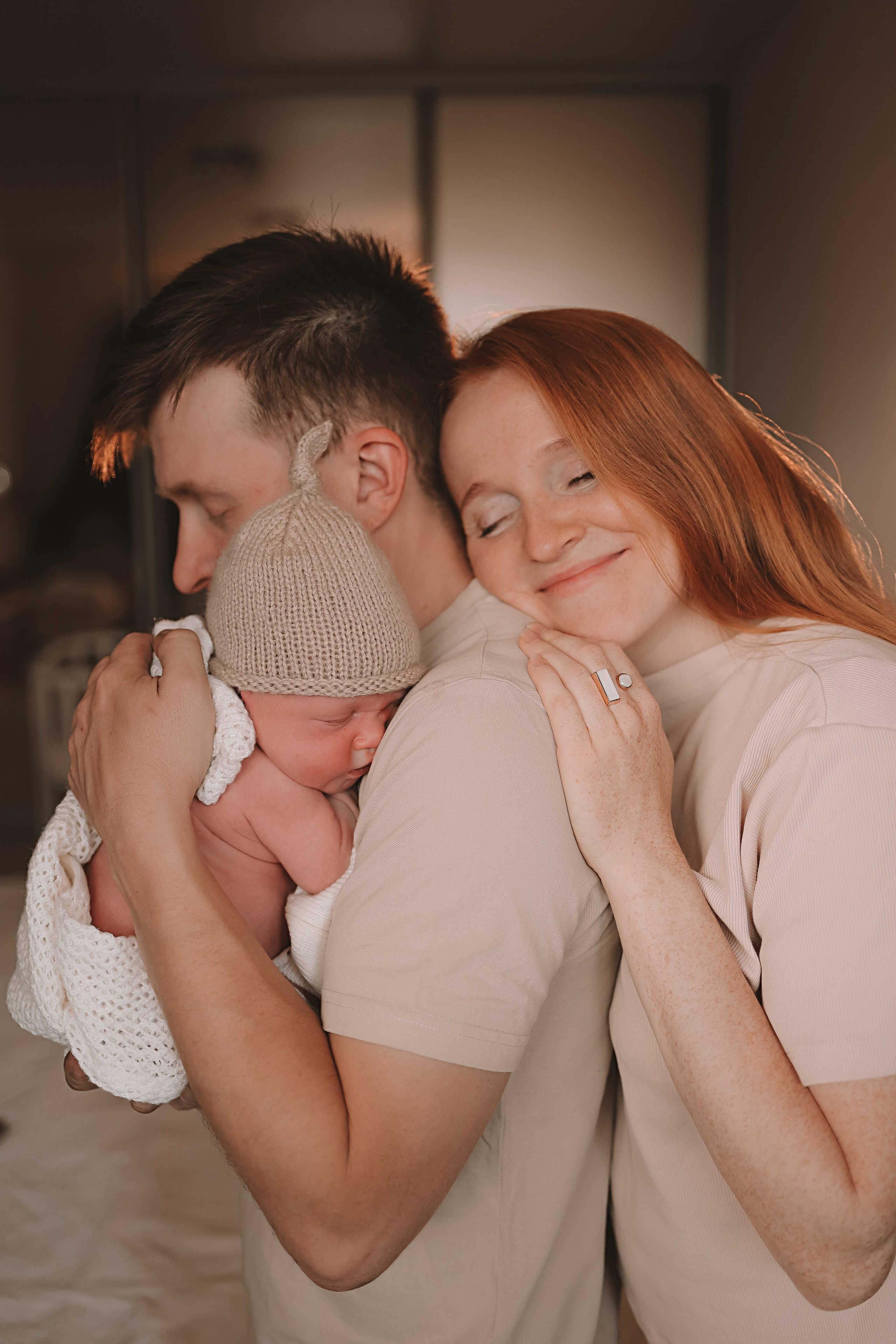 Ефим, 2 недели. Семейный фотограф Тюмень, фотограф на роды Салмина Мария