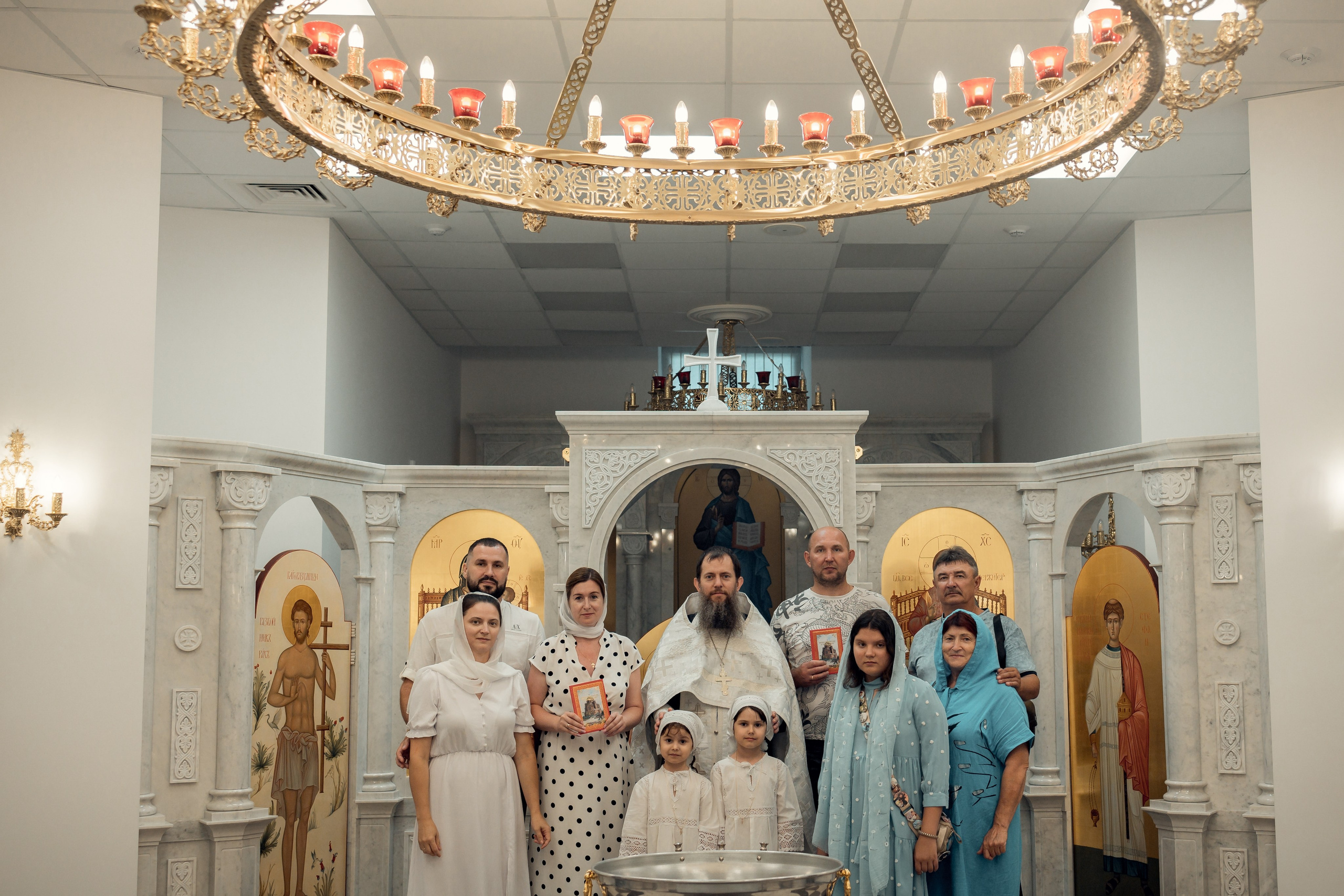 Крещение Татьяны и Анастасии. Photograph Svetlana Volkova