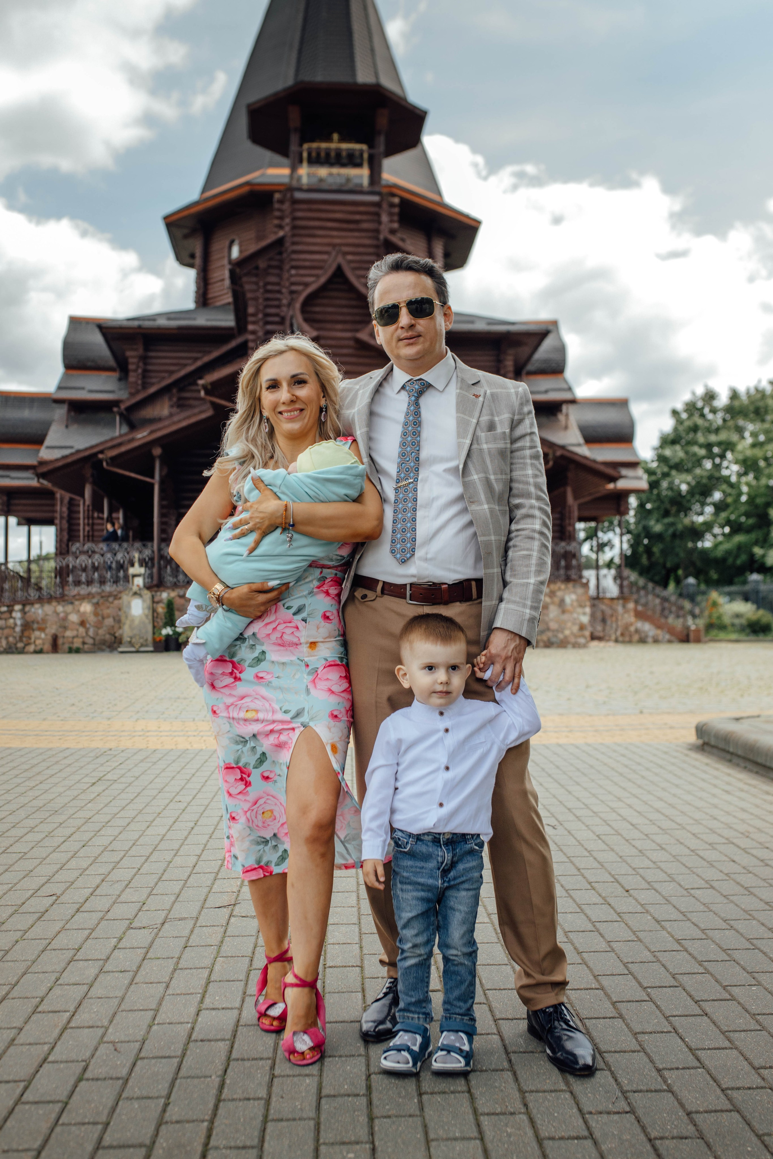 Крещение Михаила, храм Святой Троицы, июнь 2025