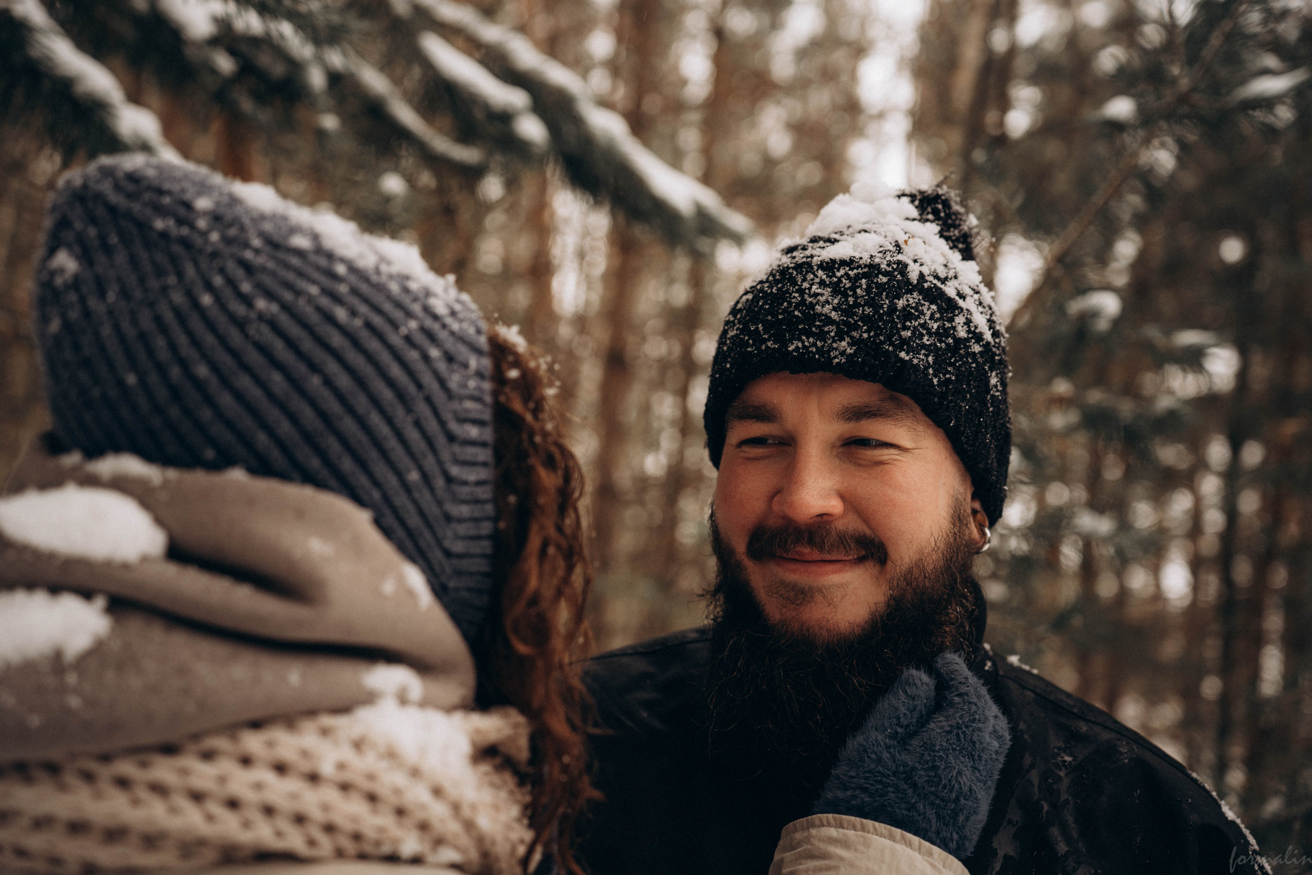 Романтичный снегопад. Алиса Никитцова | Фотограф в Казани