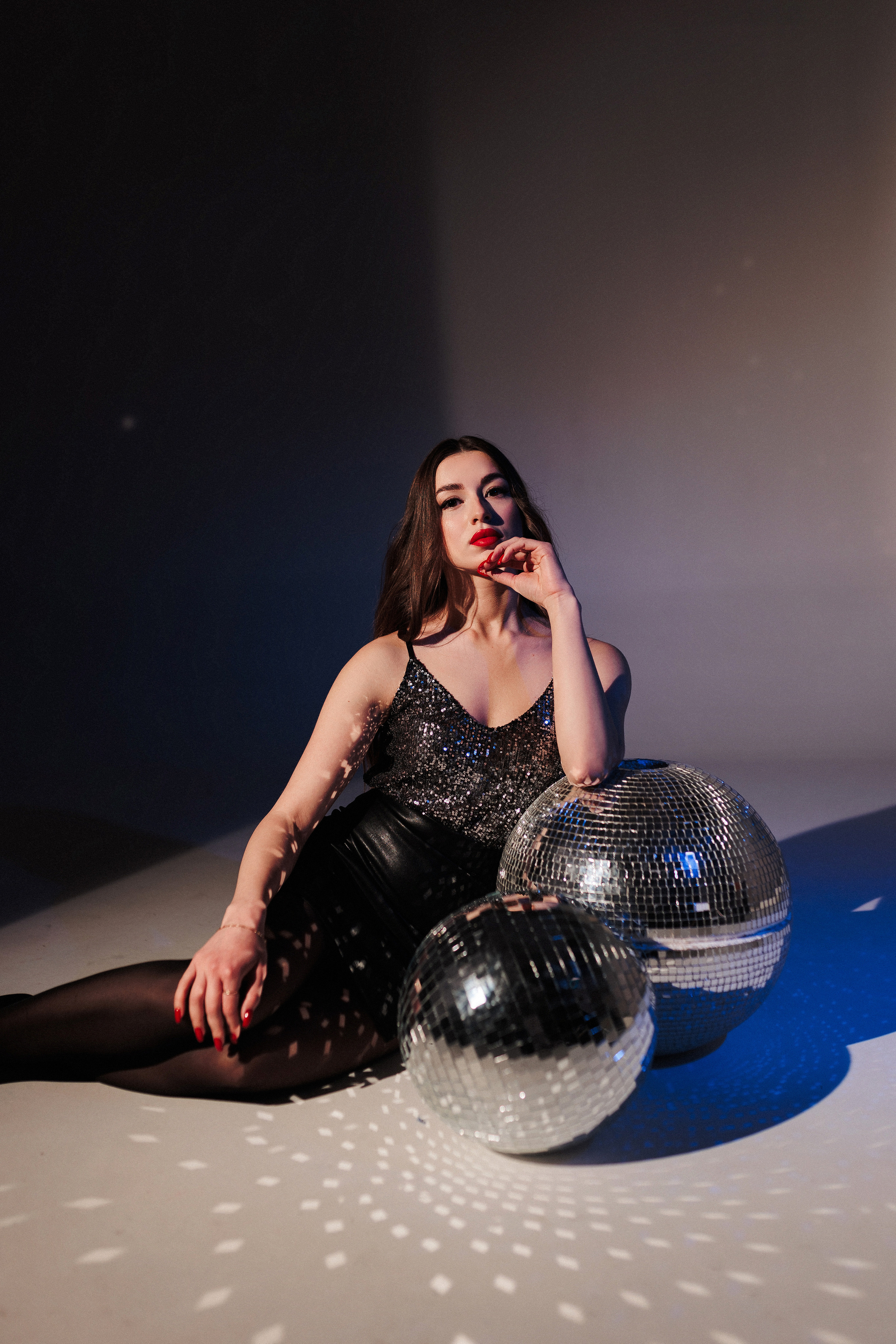 Новогодний в студии. Фотограф Полина Лытнева