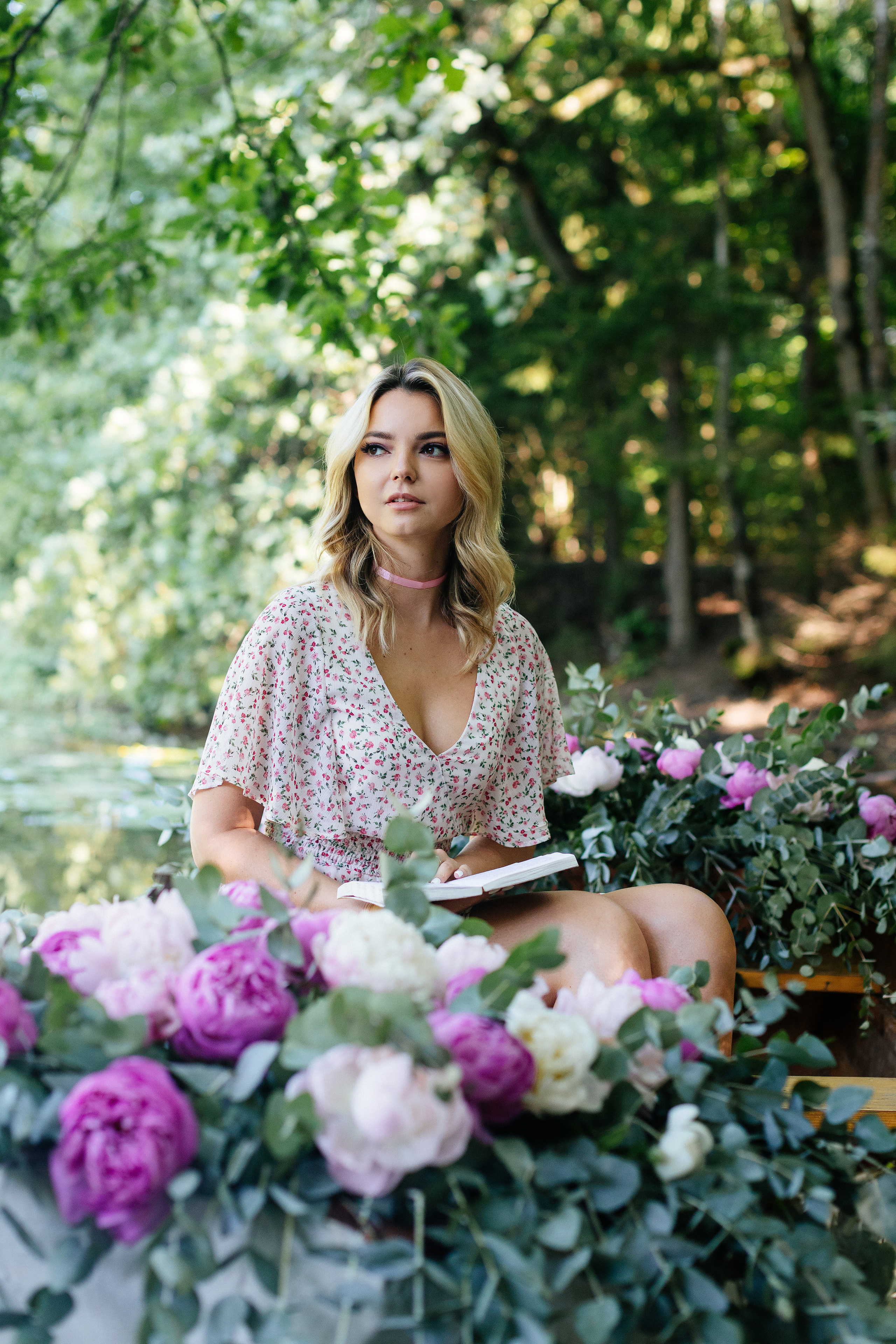 Съёмка на лодке. Фотограф Полина Лытнева