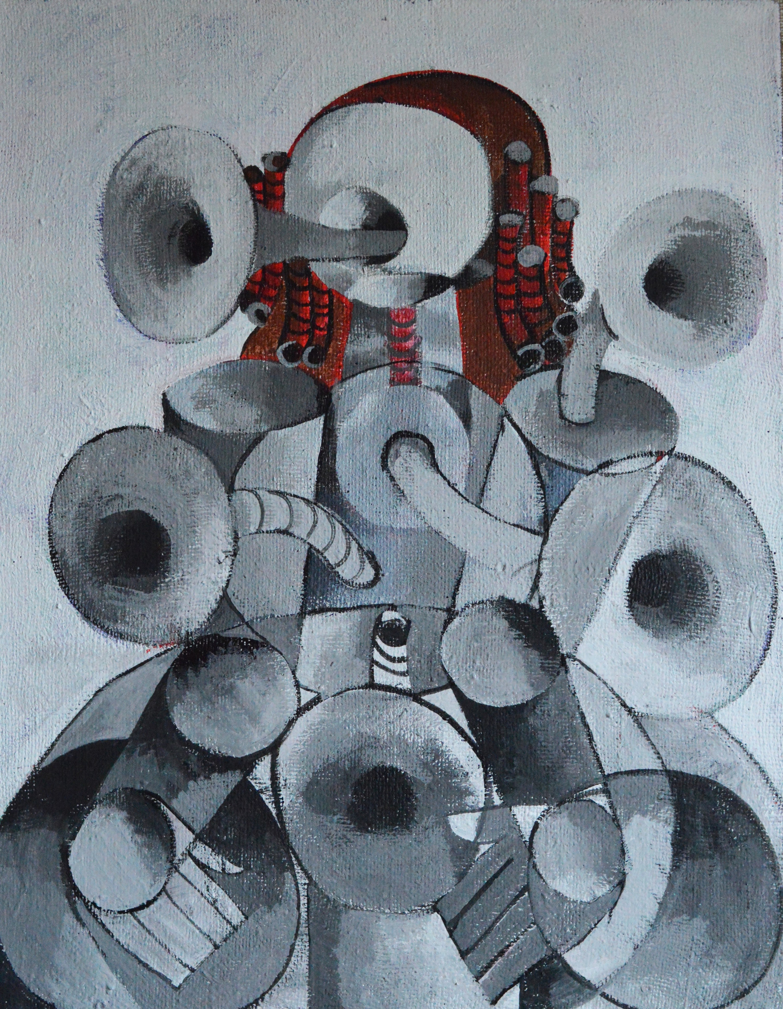 Живопись. Серия " Собери себя если сможешь». Лилия Ким. Междисциплинарный художник