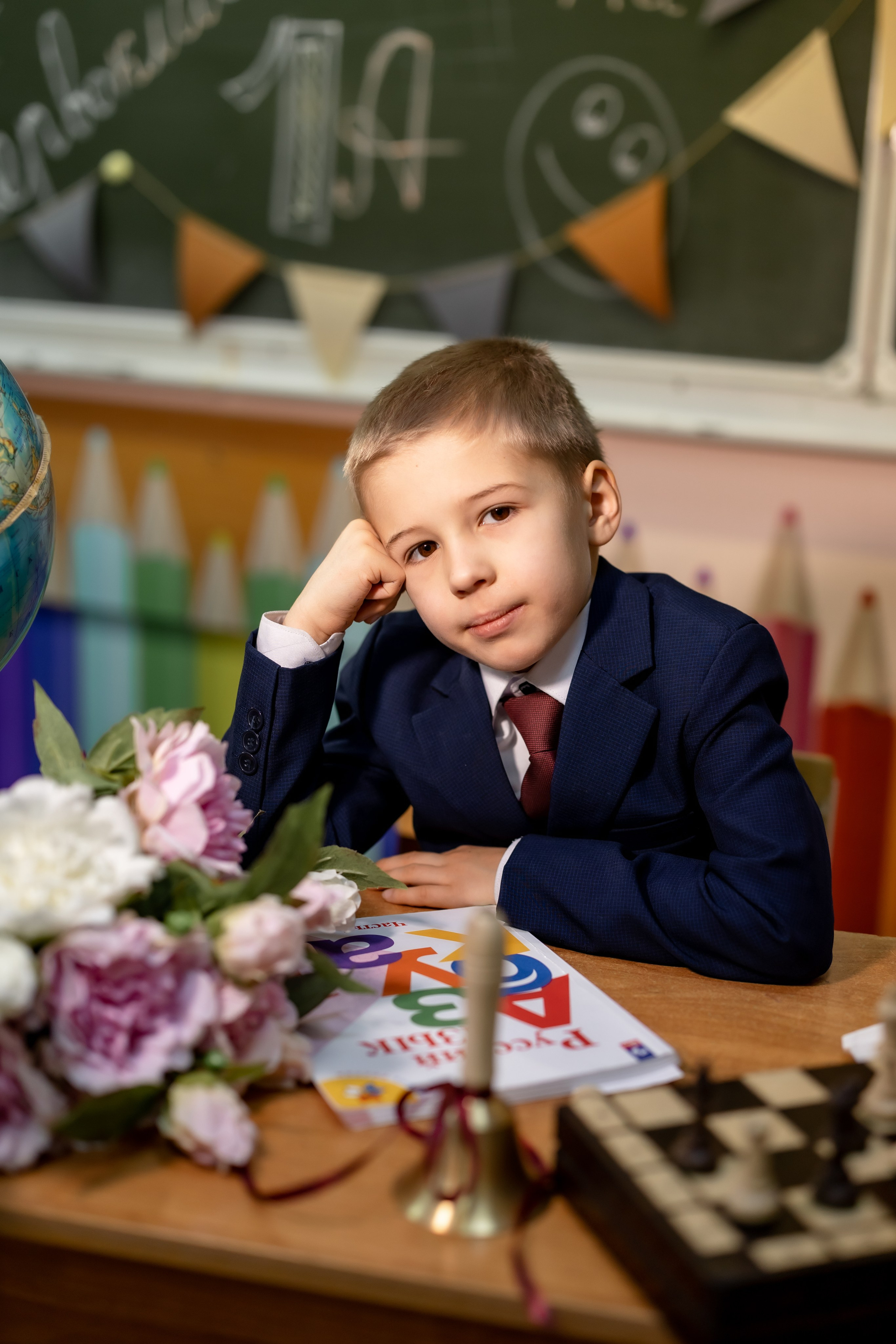 Съемка в классе с мини-фотозоной. Фотограф со студией в Долгопрудном — Ольга Рагулина