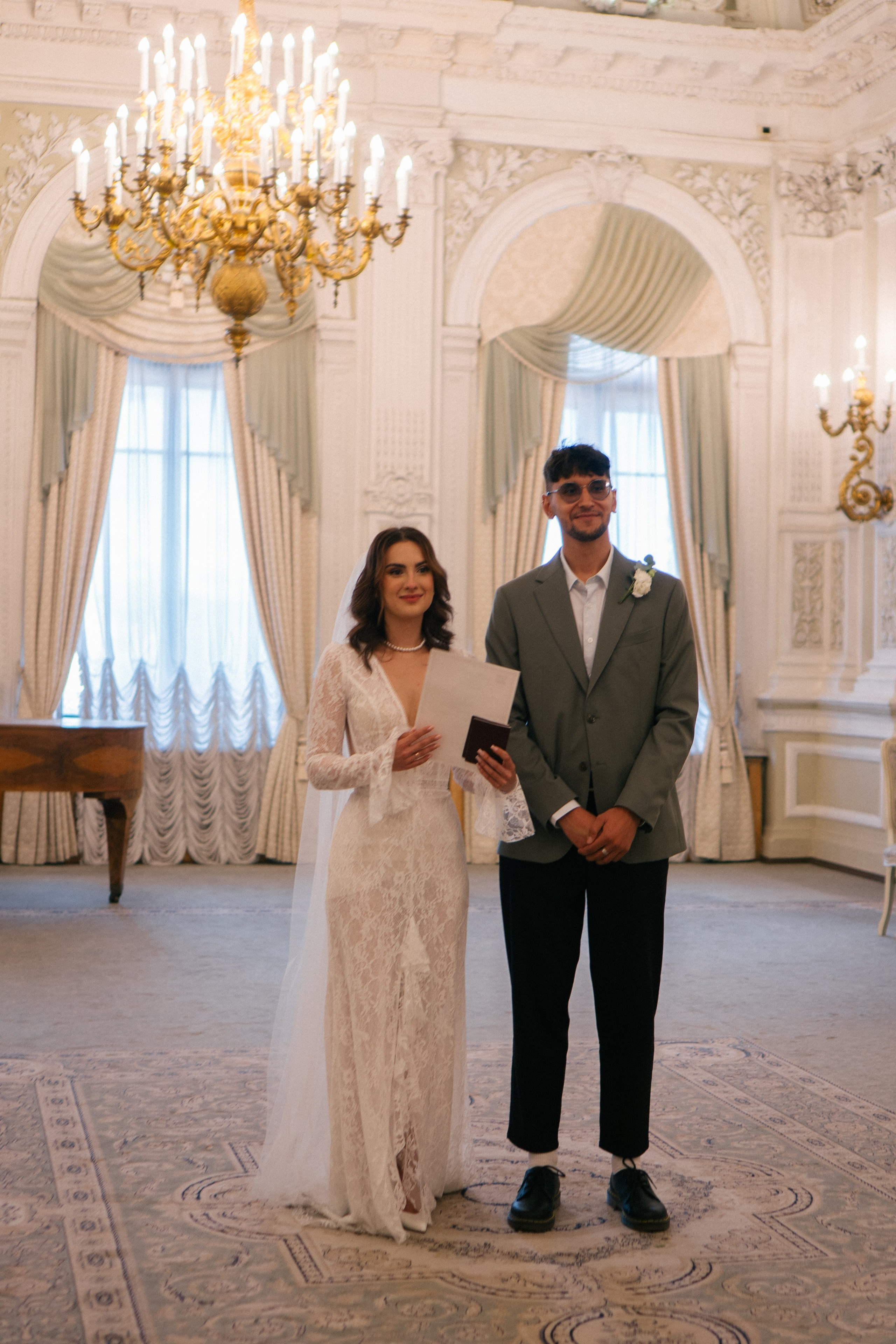 СВАДЕБНАЯ СЬЕМКА В ПЕРВОМ ДВОРЦЕ БРАКОСОЧЕТАНИЯ. Профессиональный фотограф, Санкт-Петербург — Виктория Богомолова