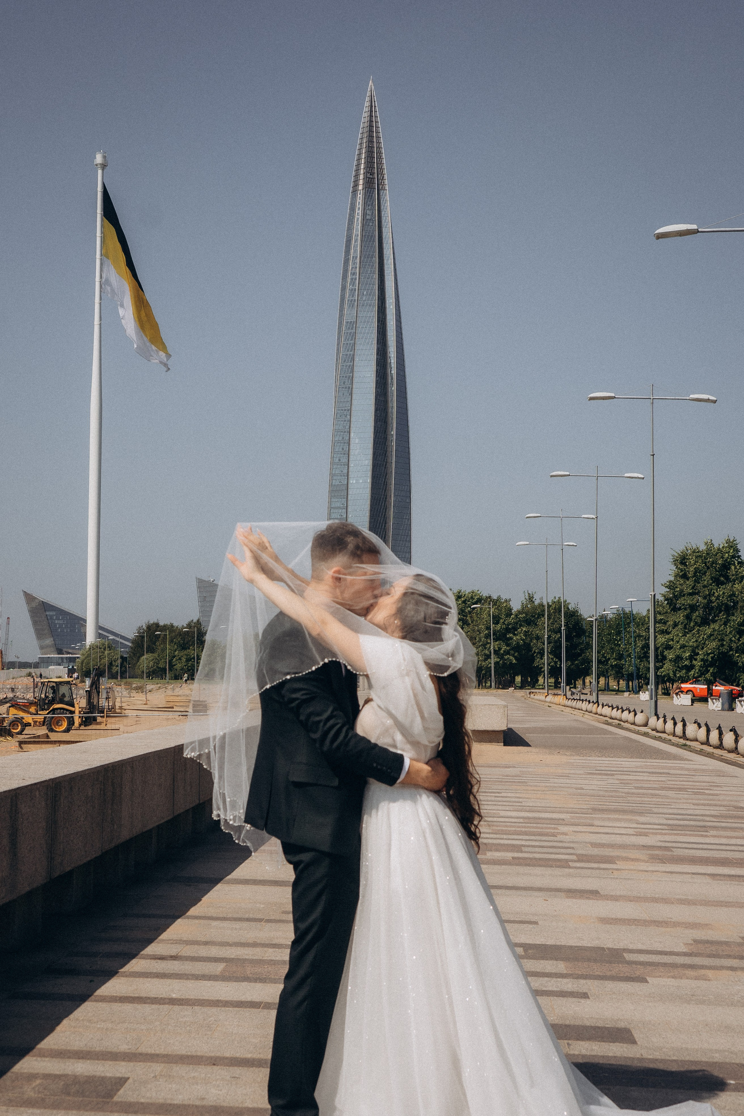 СВАДЕБНАЯ СЬЕМК В ПАРКЕ 300-ЛЕТИЯ. Профессиональный фотограф, Санкт-Петербург — Виктория Богомолова