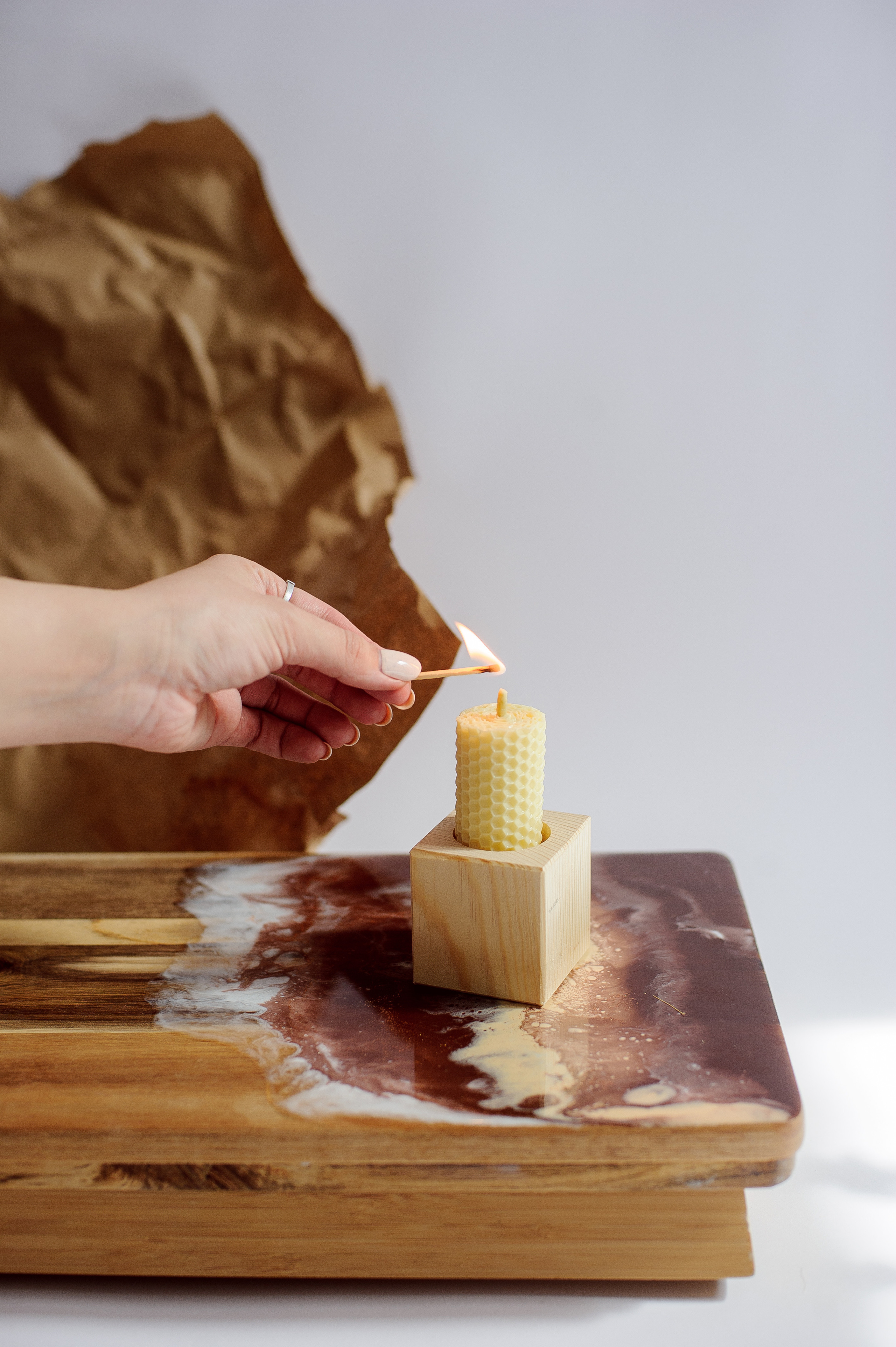 Свечи: контент для instagram аккаунта. Фотограф в Самаре Сидорова Настя