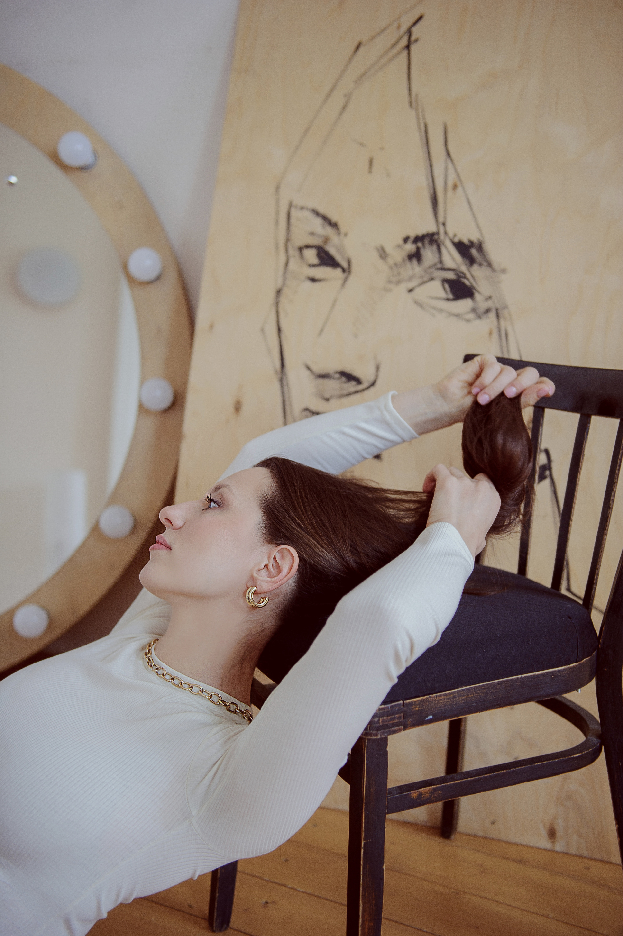 Контент для визажиста Славкиной Евгении. Фотограф в Самаре Сидорова Настя