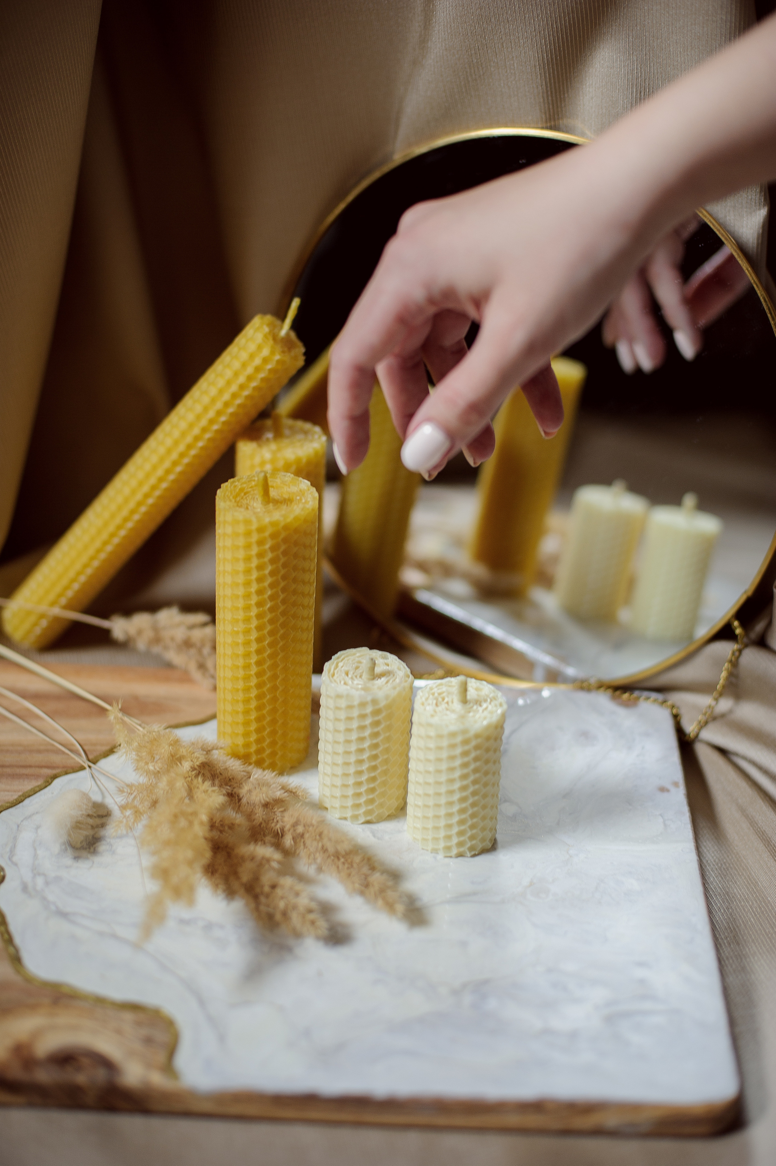 Свечи: контент для instagram аккаунта. Фотограф в Самаре Сидорова Настя