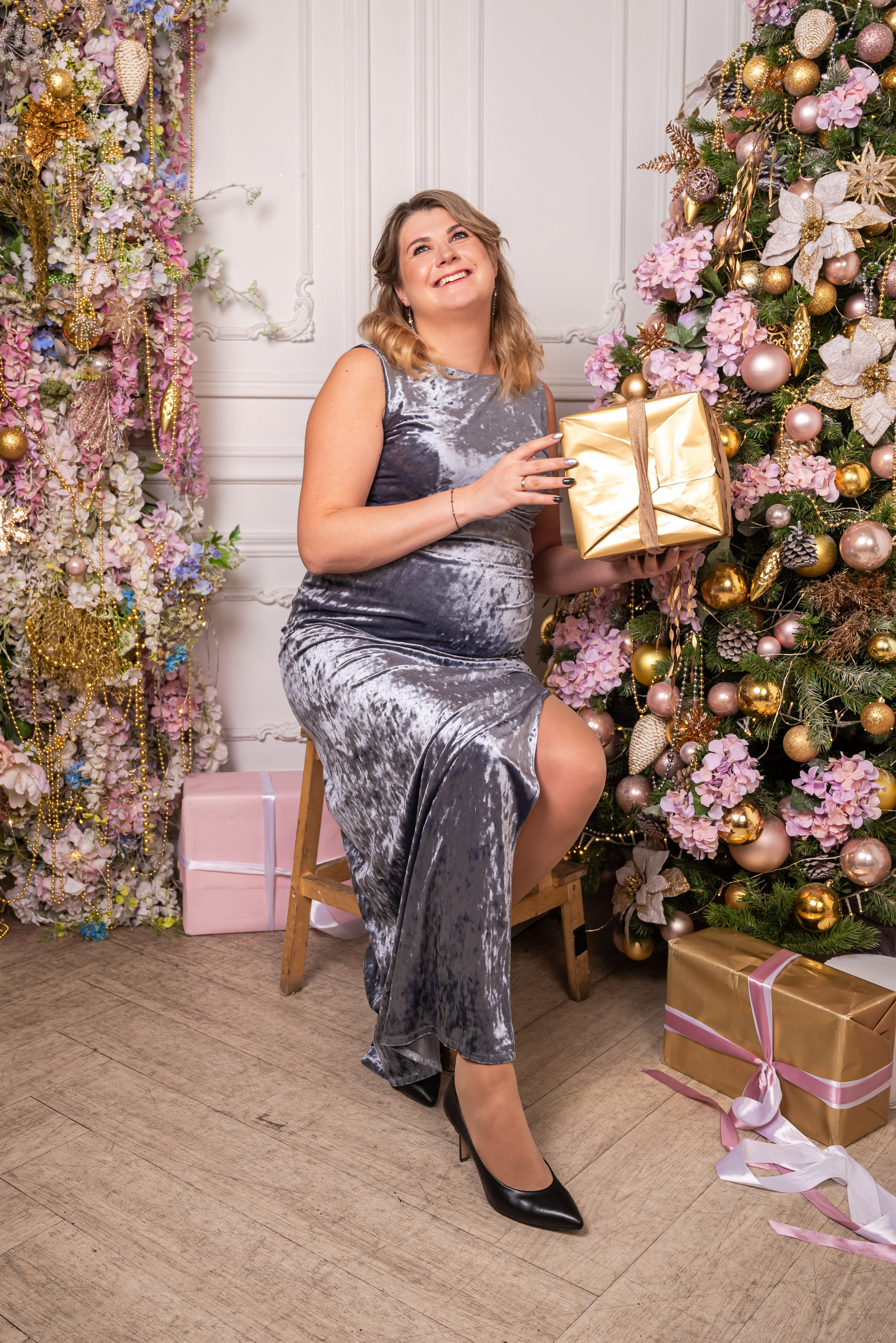 New Year's photo shoot. Photographer Irina Khorosheva