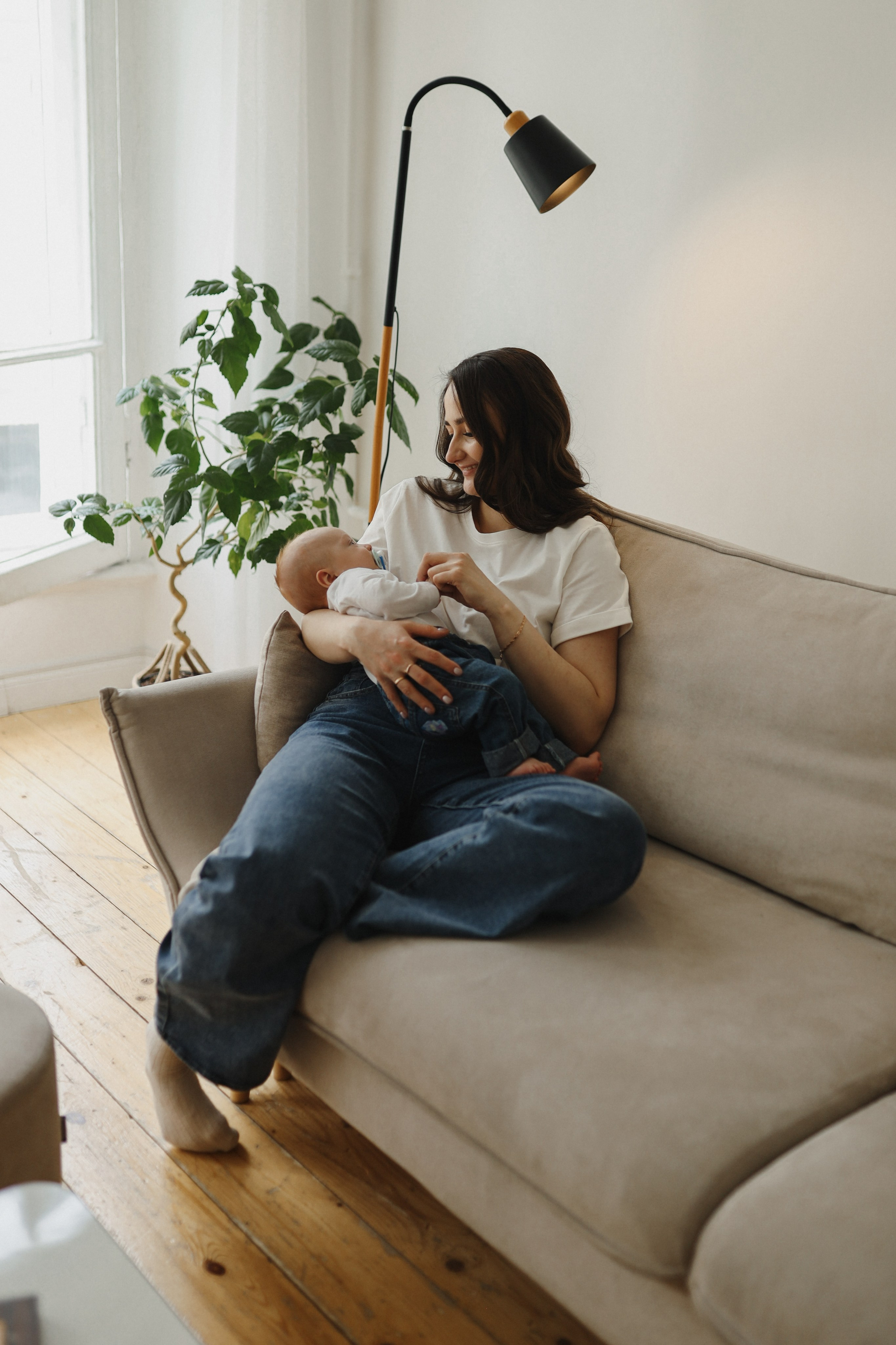 Ваня, 6 месяцев. Фотограф на роды в Санкт-Петербурге, семейный, нью-борн Алиса Хрекова