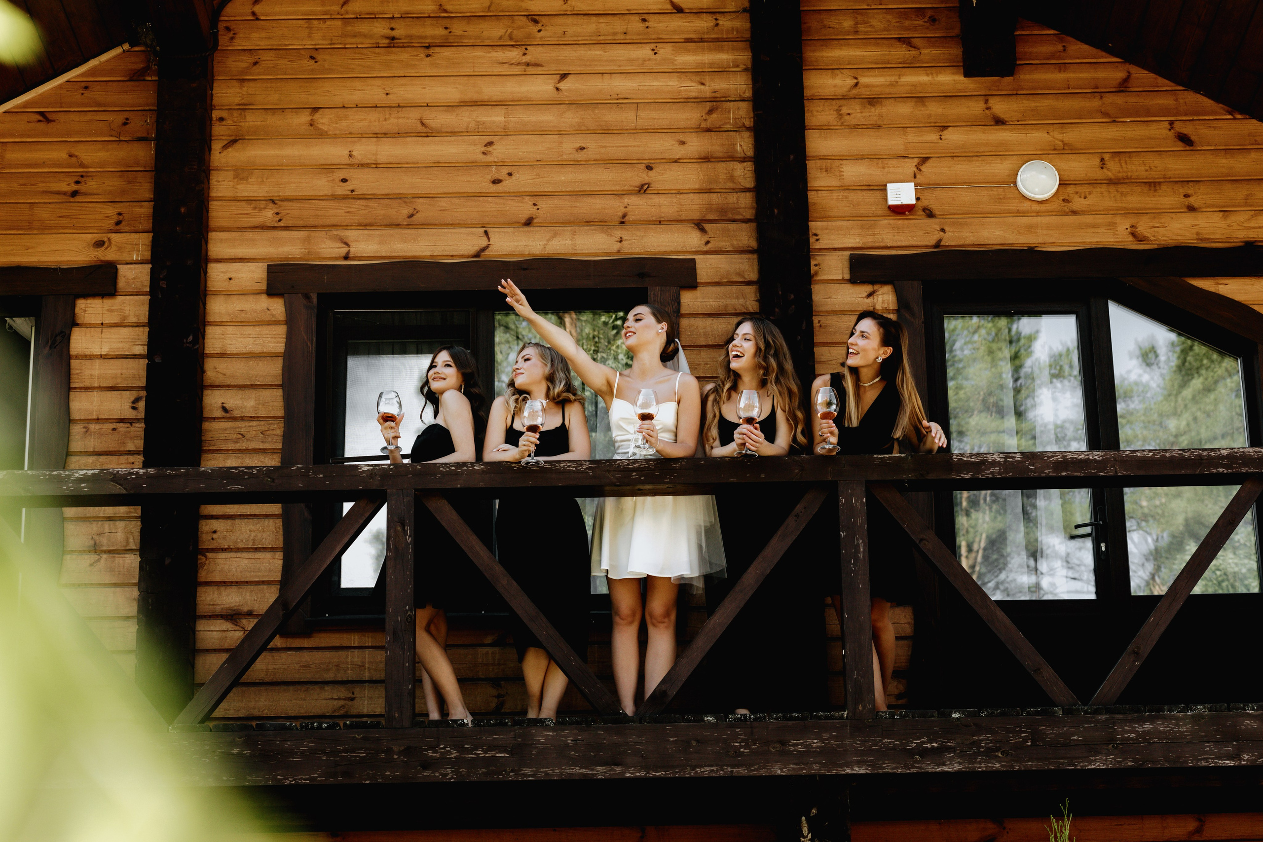 Летняя свадебная фотосессия