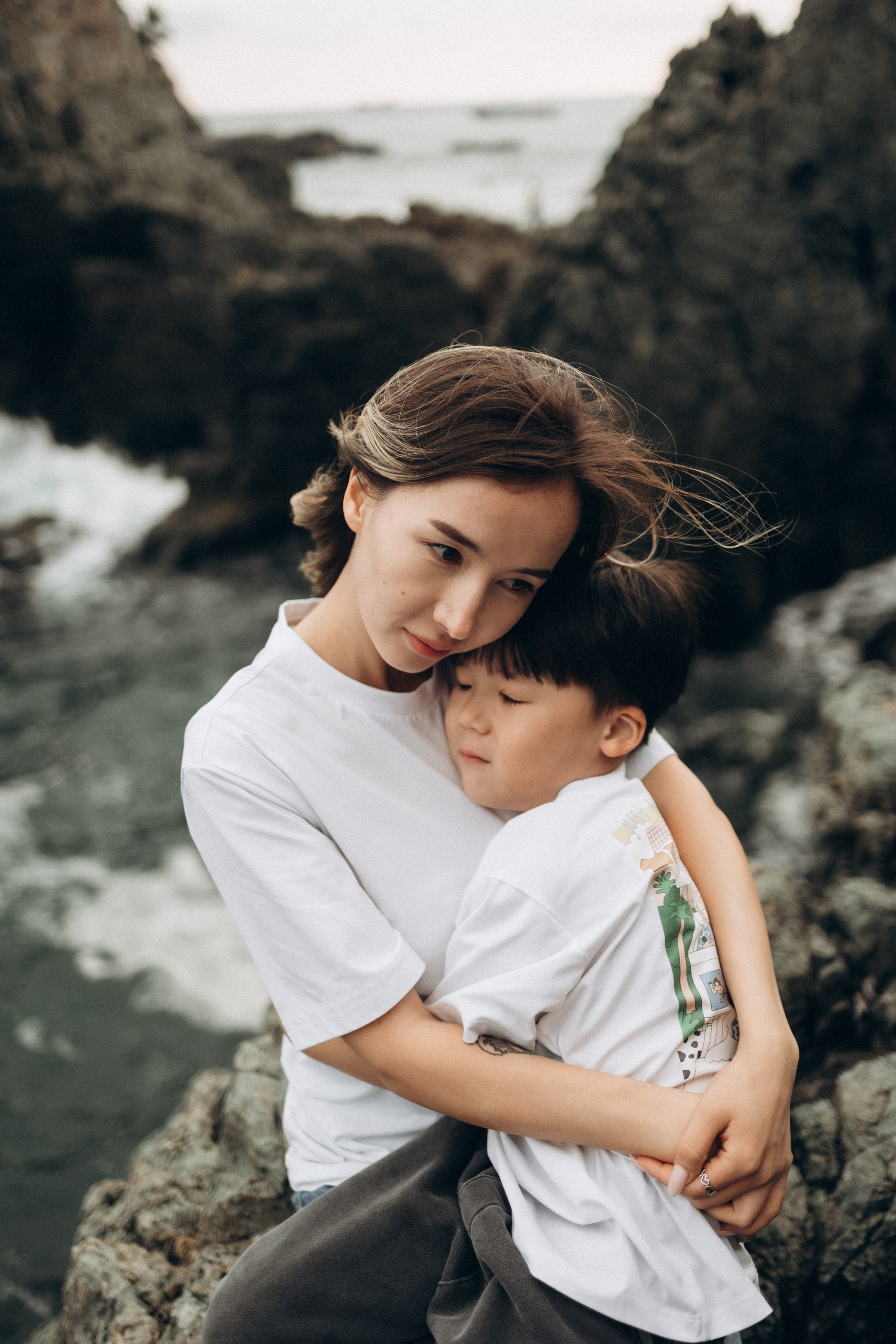 Уля и Джун семейная история мамы и сына🤍. Фотограф Артем Бросов в Санкт-Петербурге и Дубае