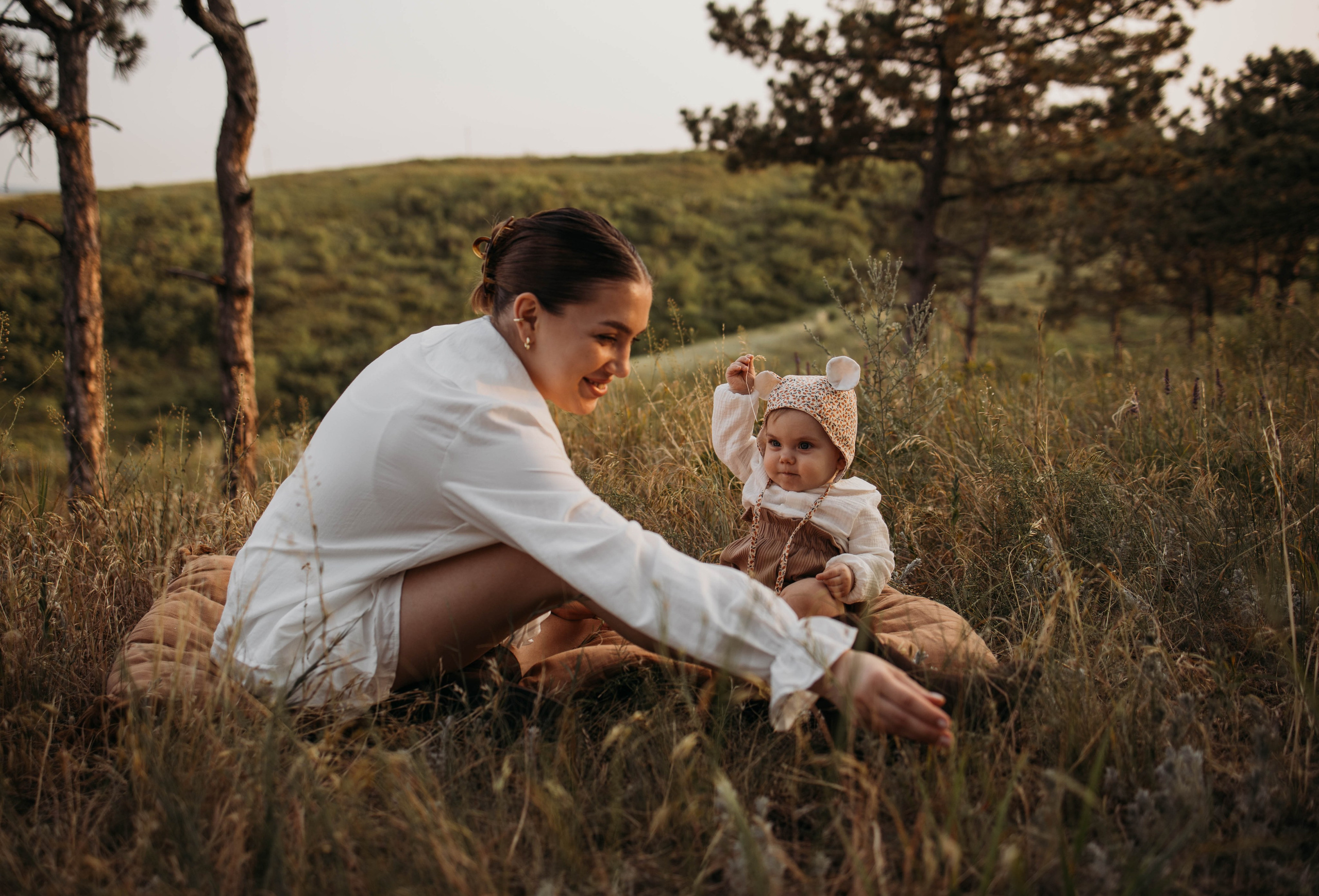 Про маленькую Аглаю и ее маму и папу. Фотограф Алевтина Матешук