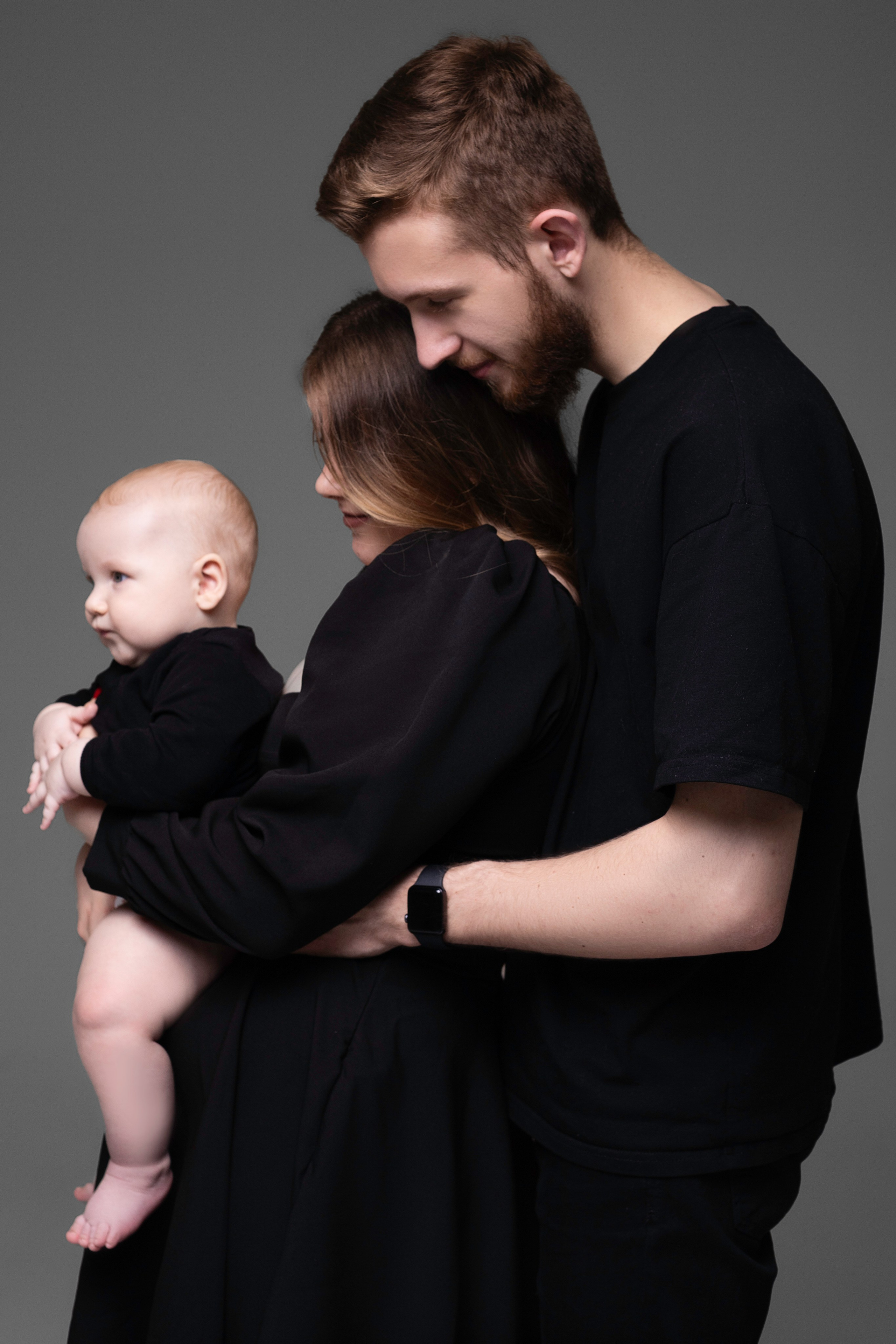 Николай и Анастасия — семейная фотосессия. Анастасия, Фотограф женского портрета и беременности в стиле vogue