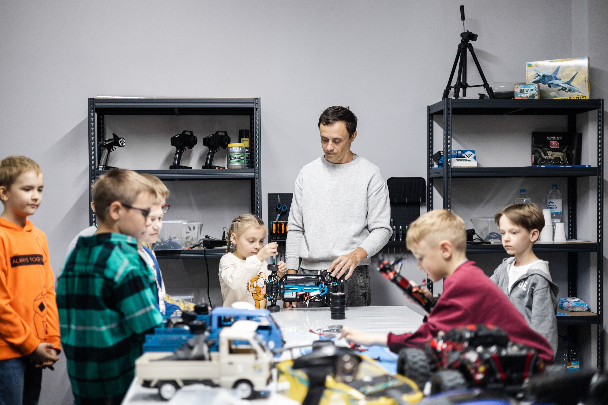 Открытие «Model Drive» | Детская техническая секция. Фотограф твоих воспоминаний | Алексей Алексеев