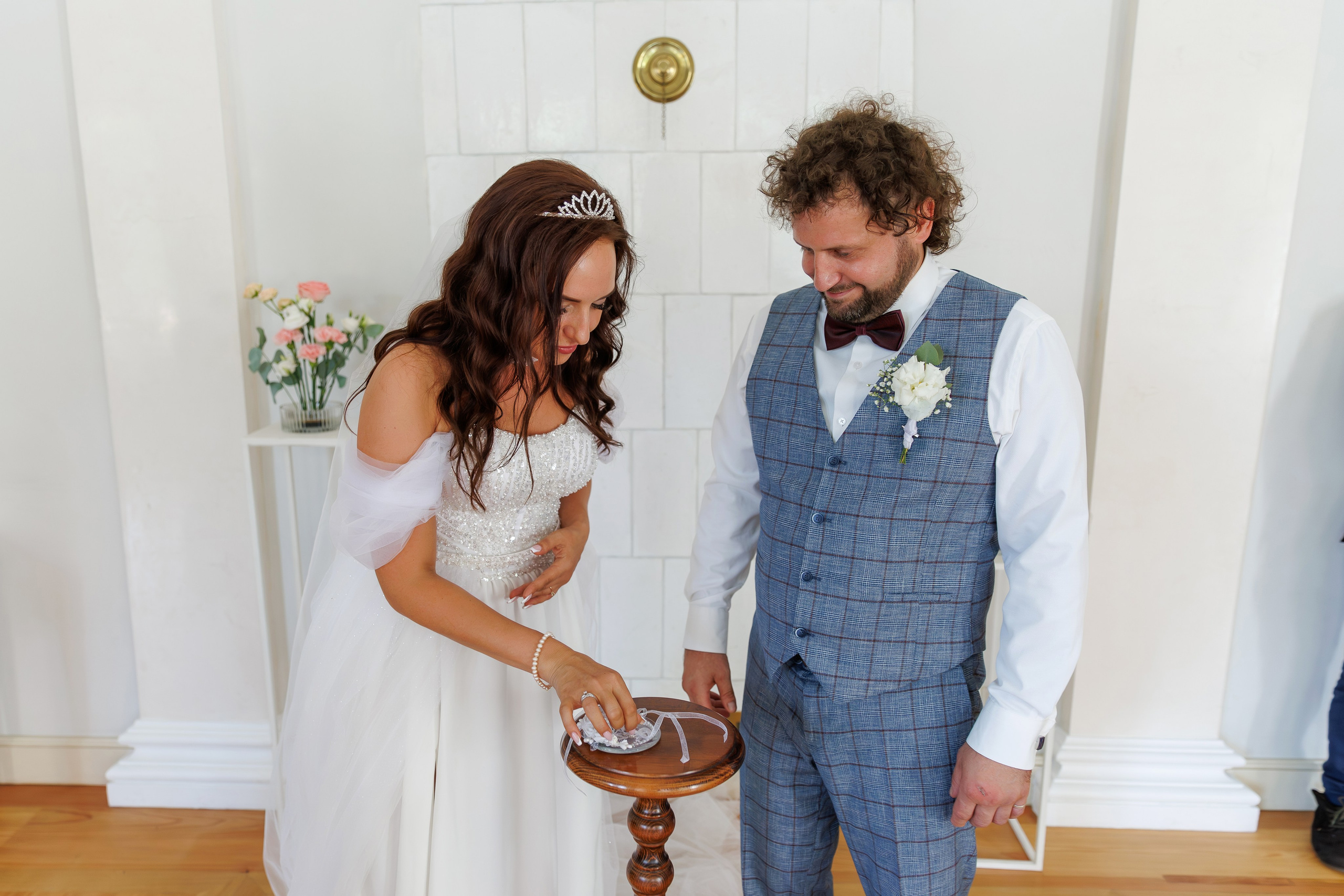 Регистрация брака в усадьбе Муравьевых-Апостолов. Свадебный фотограф Москва и МО Сергей Киржаев