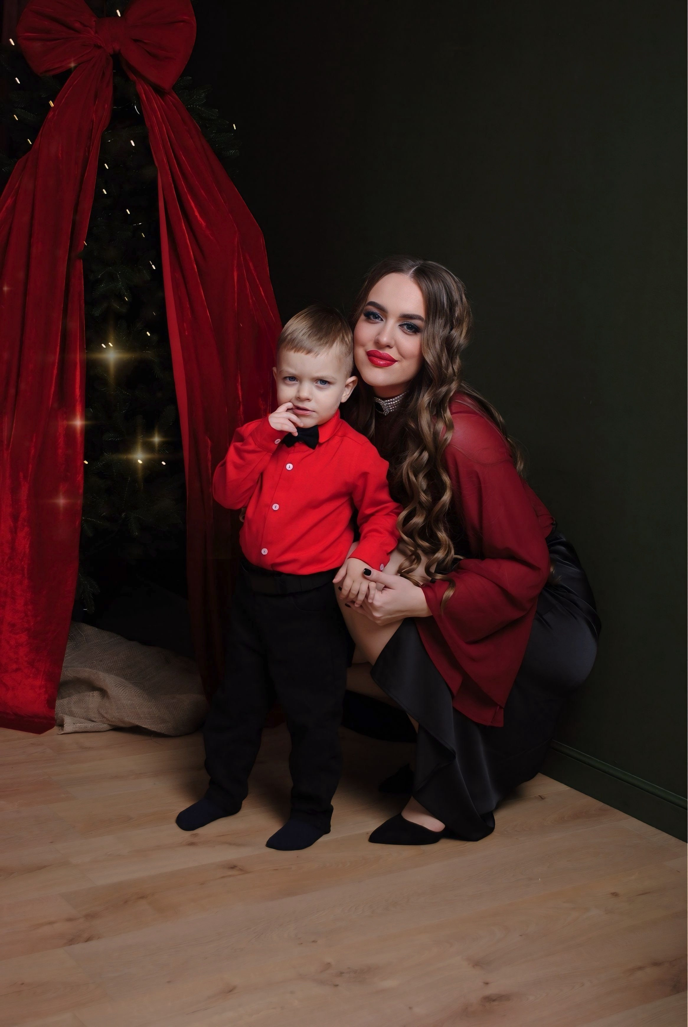 Настя и семья. Фотограф Мария Мусаелян