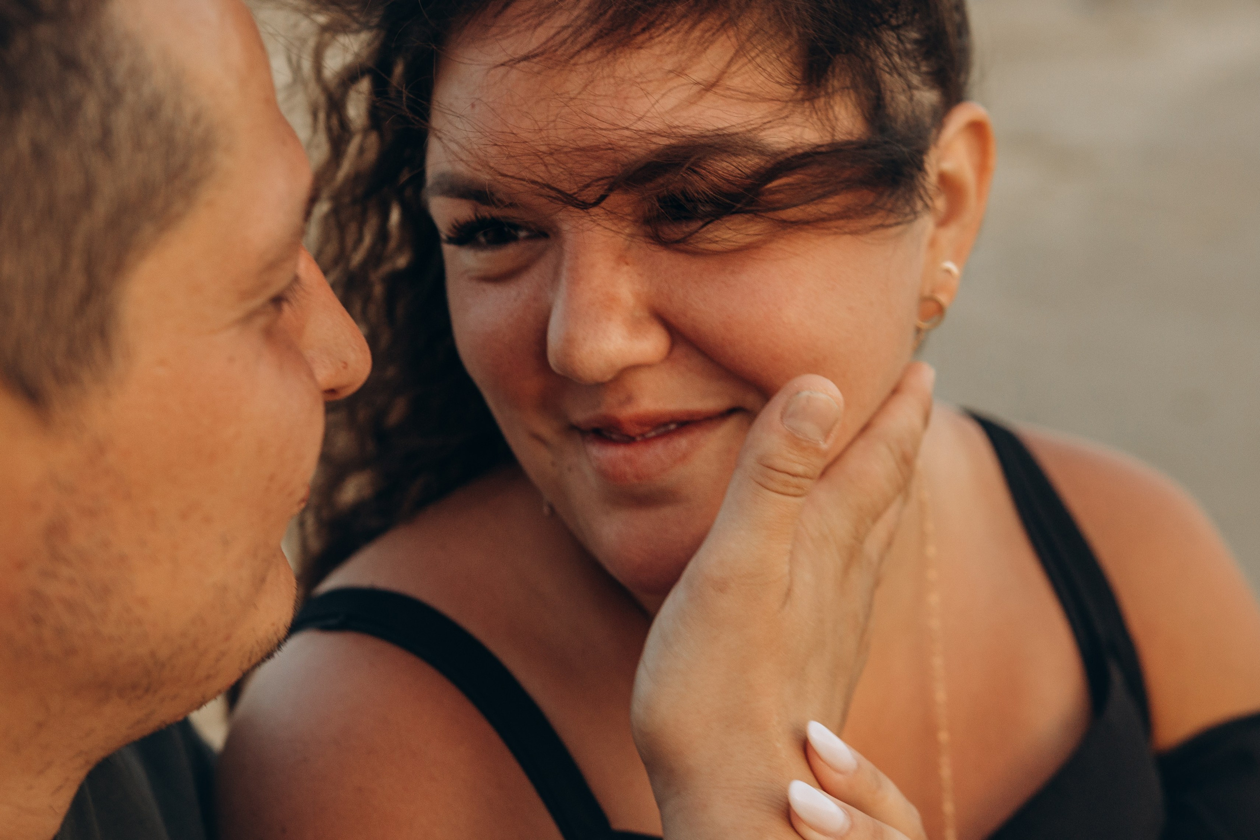 Михаил, Алена и Кирюша — встреча заката с любимыми. Семейный фотограф Новороссийск, Анапа, Геленджик — Юлия Давыдова