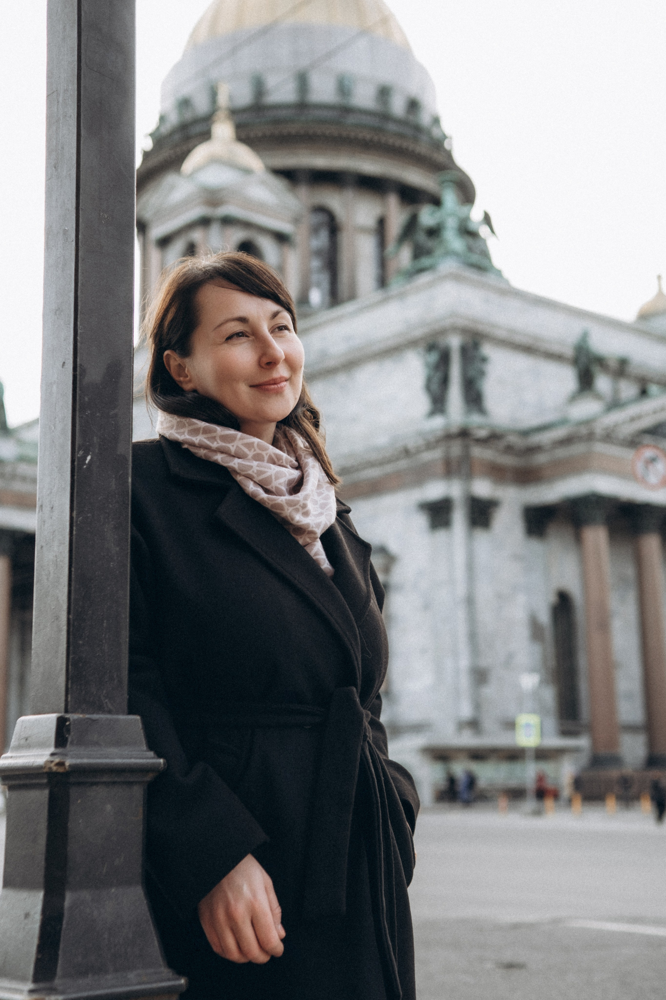 Прогулка у Исаакиевского собора. Фотограф в Санкт-Петербурге Кристина Брянская