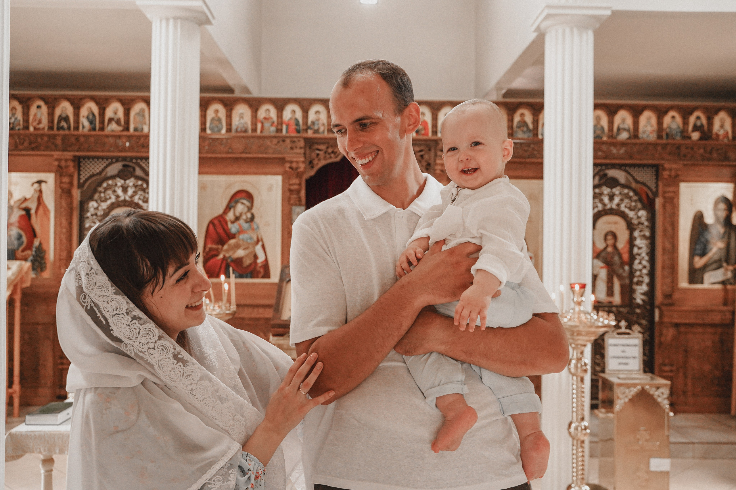 Крещение Лёвы. Семейный и женский фотограф в Краснодаре Анастасия Приймак