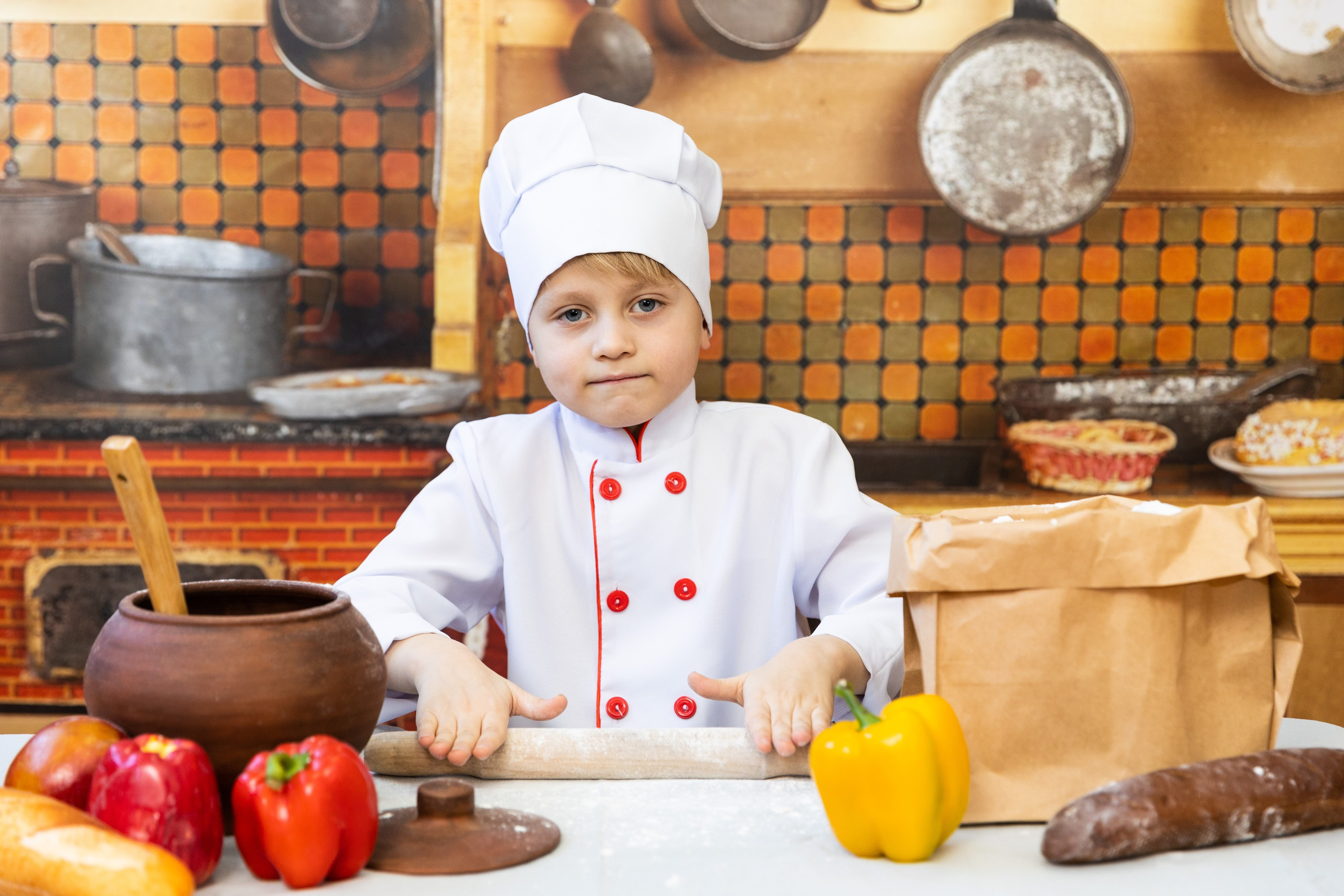 Тематическая «Поварята». Семейный, детский, школьный фотограф в Благовещенске Яна Белоусова