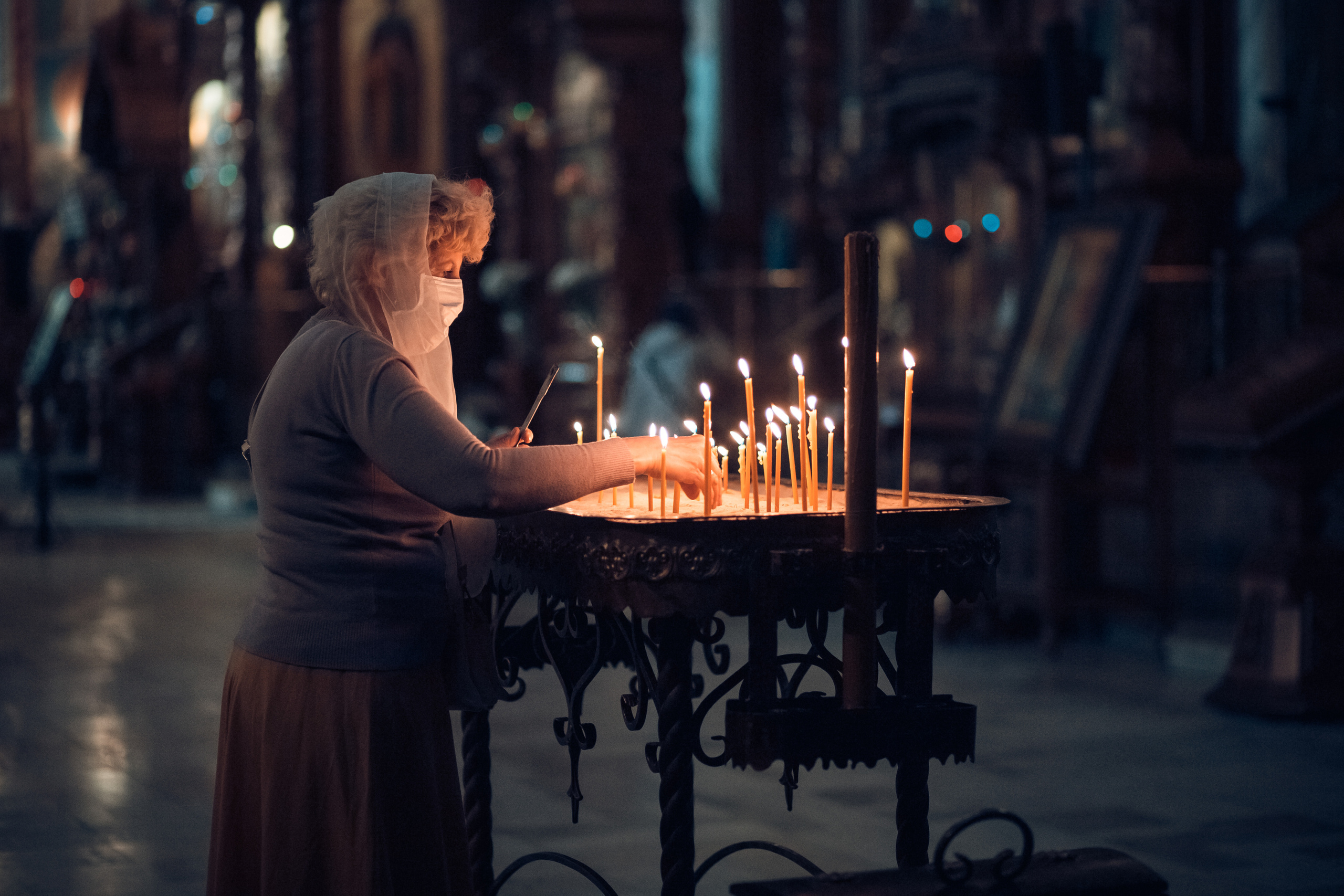 Фото со служб в Соборе Александра Невского. Екатерина Крапивина фотограф церковных Таинств в Нижний Новгороде
