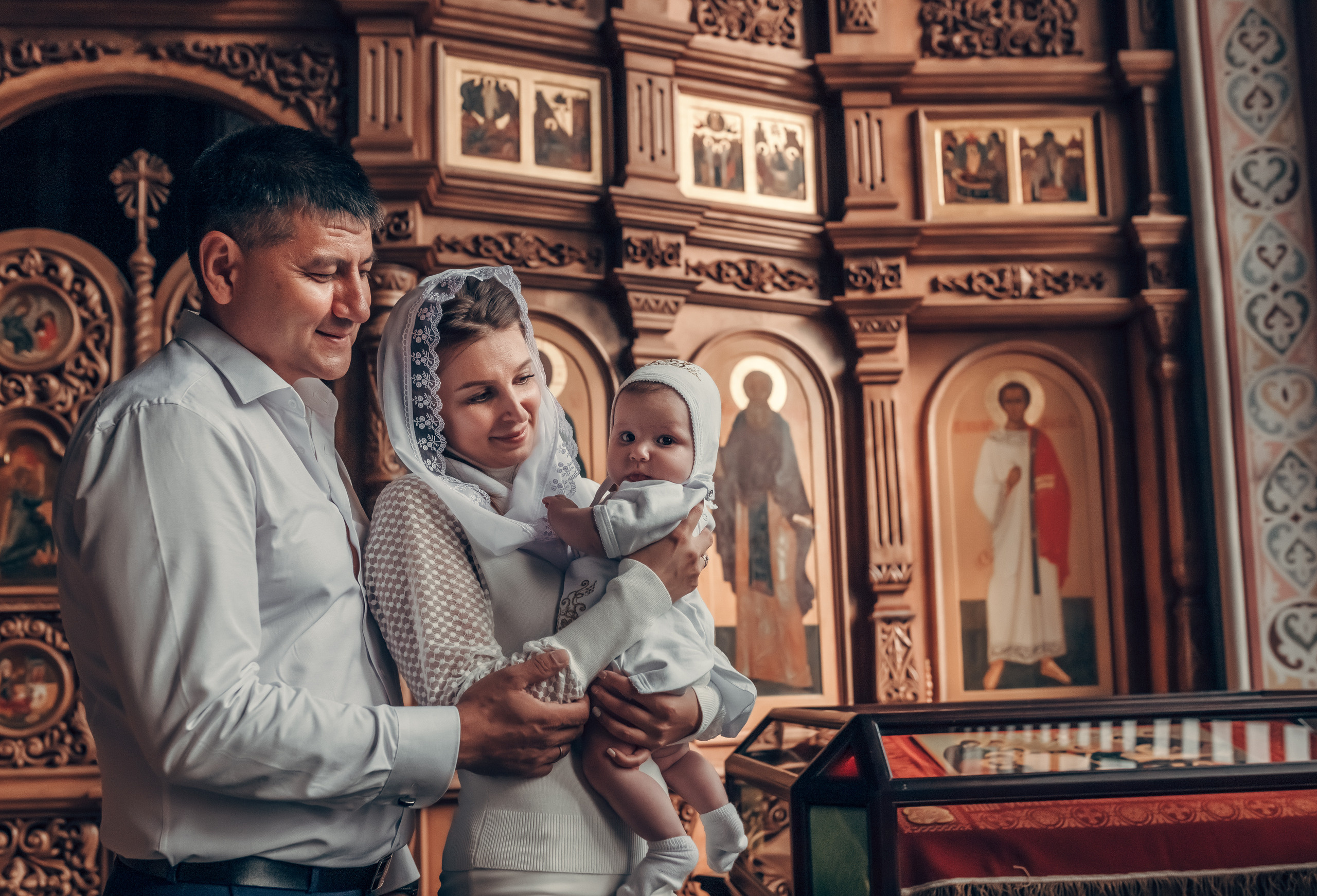 Крещение Софии в Соборе Александра Невского. Екатерина Крапивина фотограф церковных Таинств в Нижний Новгороде