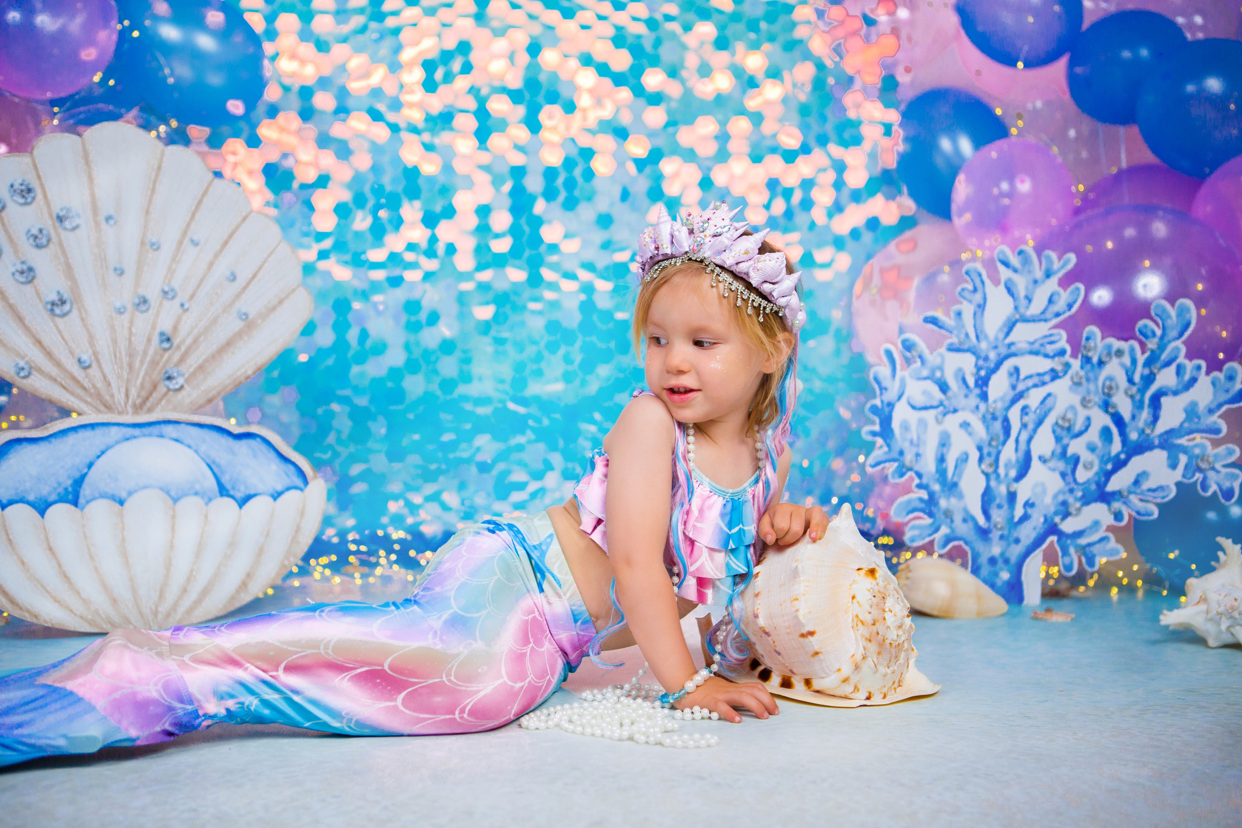 «Русалочка». Фотостудия «Антураж». Свадебный семейный и детский фотограф в Краснодаре Карина Федоровская