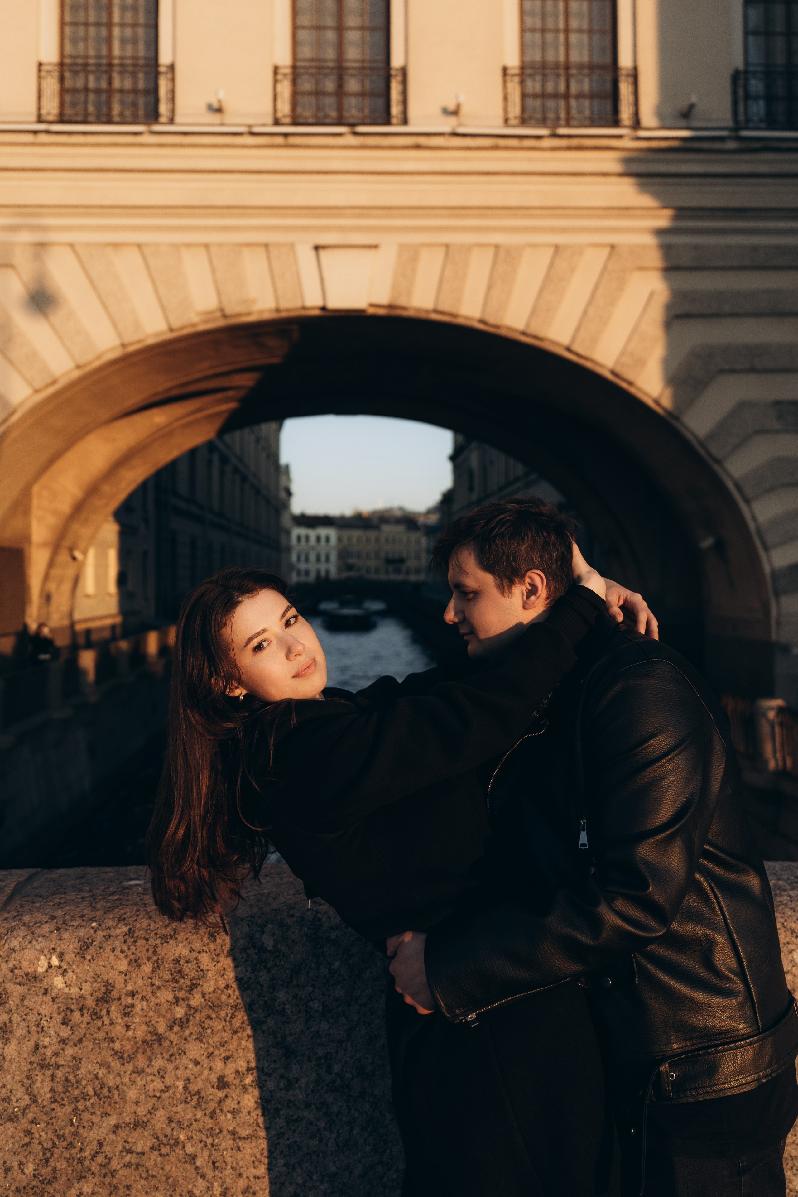 Лавстори прогулка в Санкт-Петербурге. Свадебный фотограф в Москве Анна Полушина